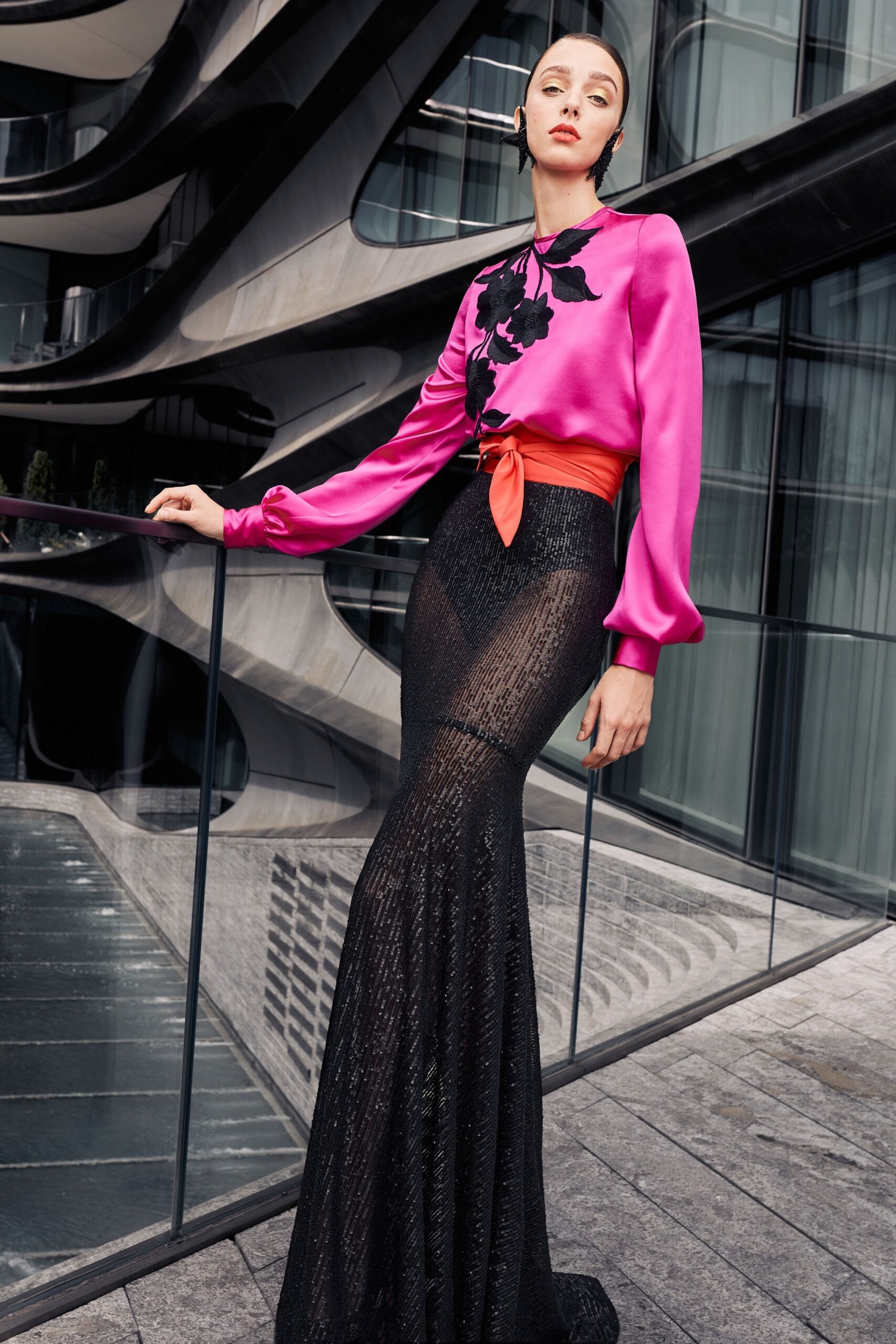 Naeem Khan S/S 21 Look 9
