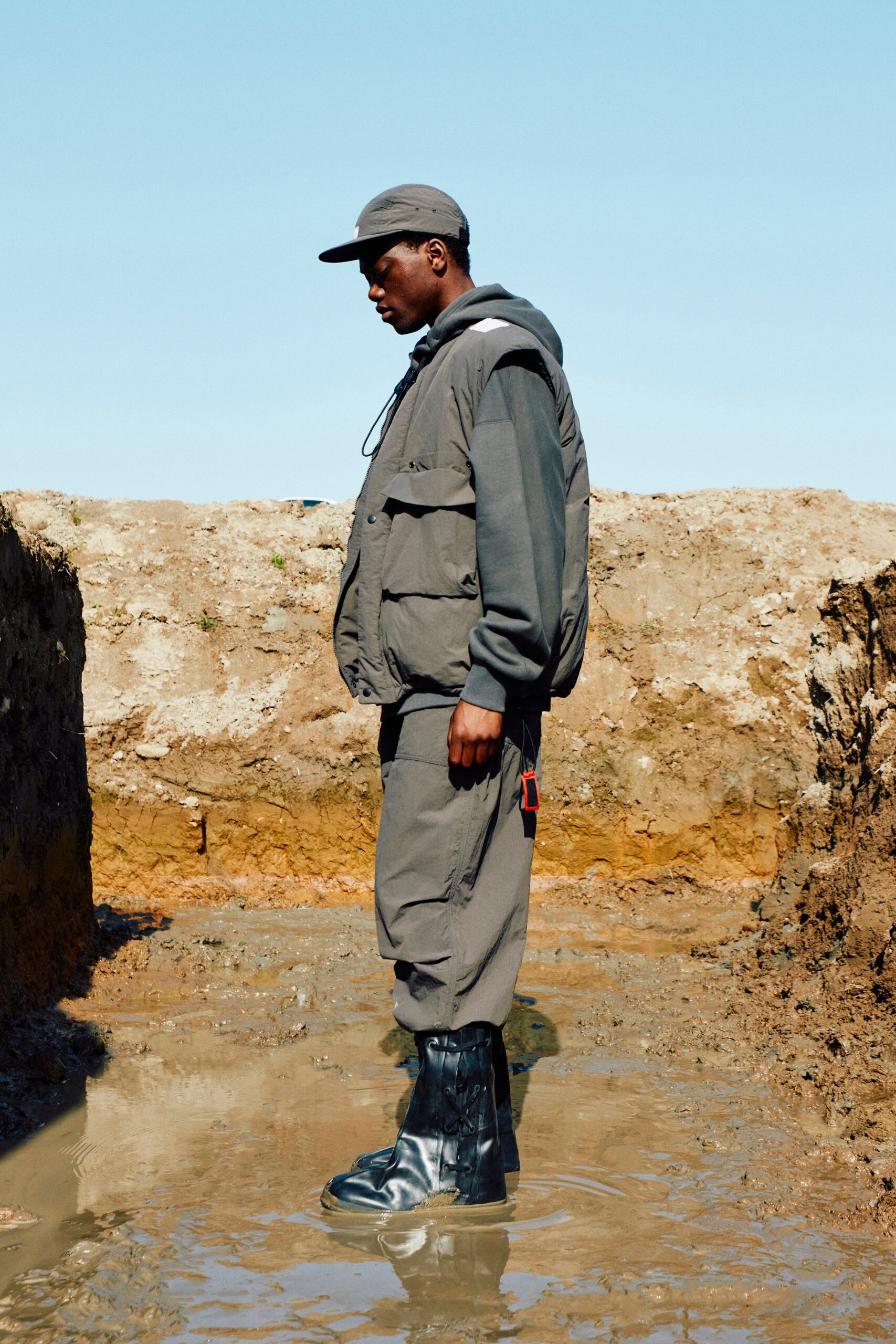 N.Hoolywood Test Product Exchange Service F/W 23 Menswear Look 9