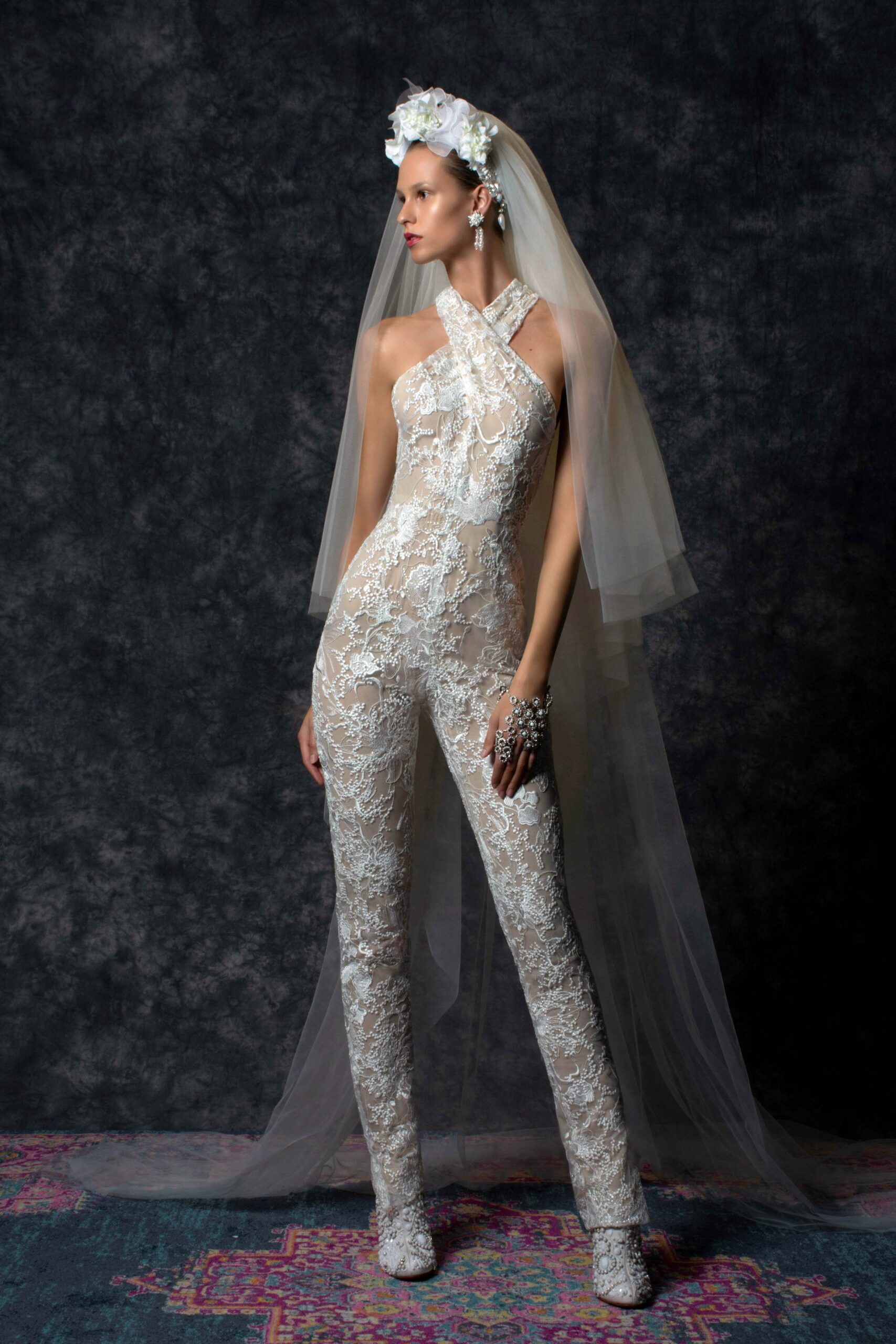 Naeem Khan S/S 20 Bridal Look 10