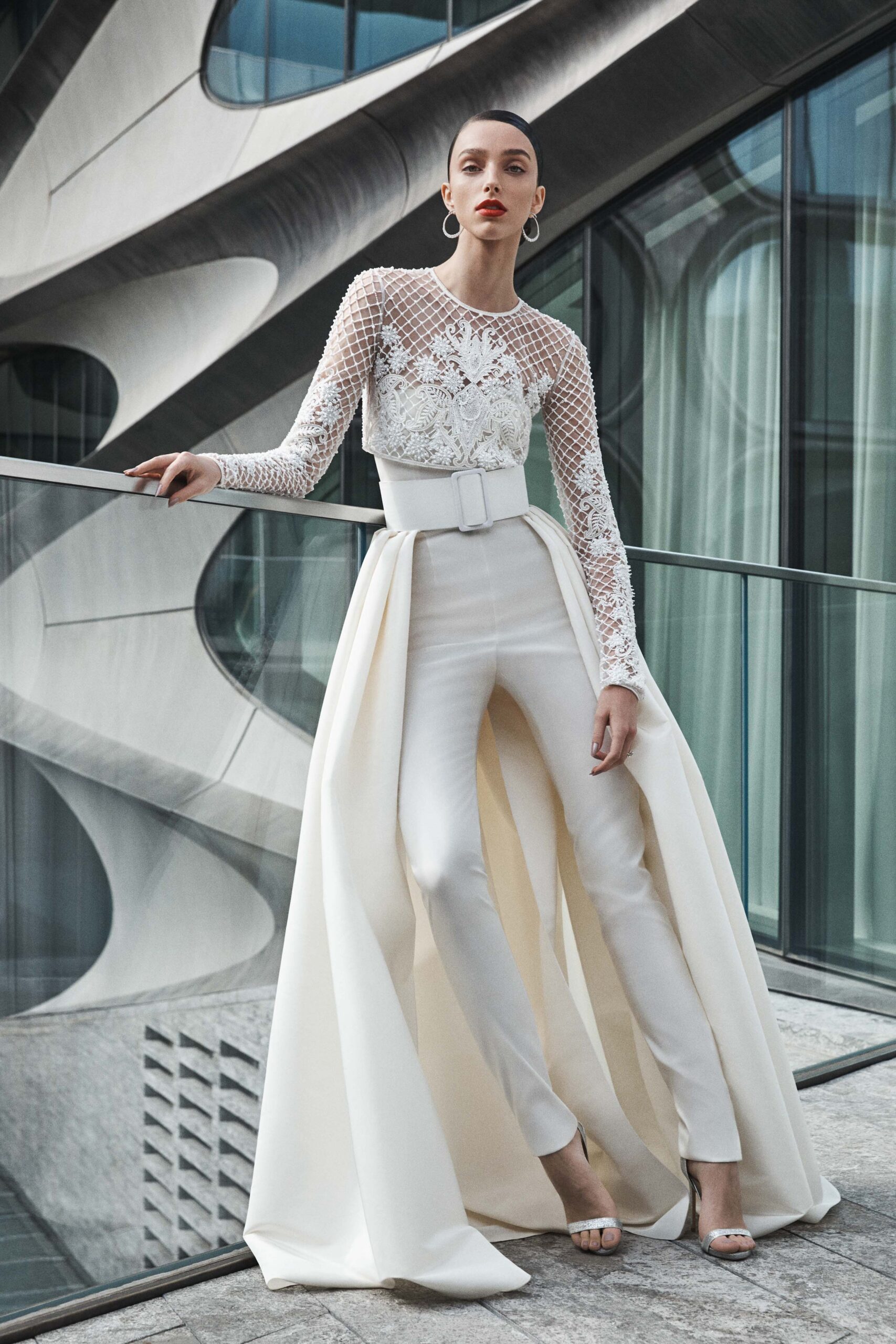 Naeem Khan F/W 19 Bridal Look 10
