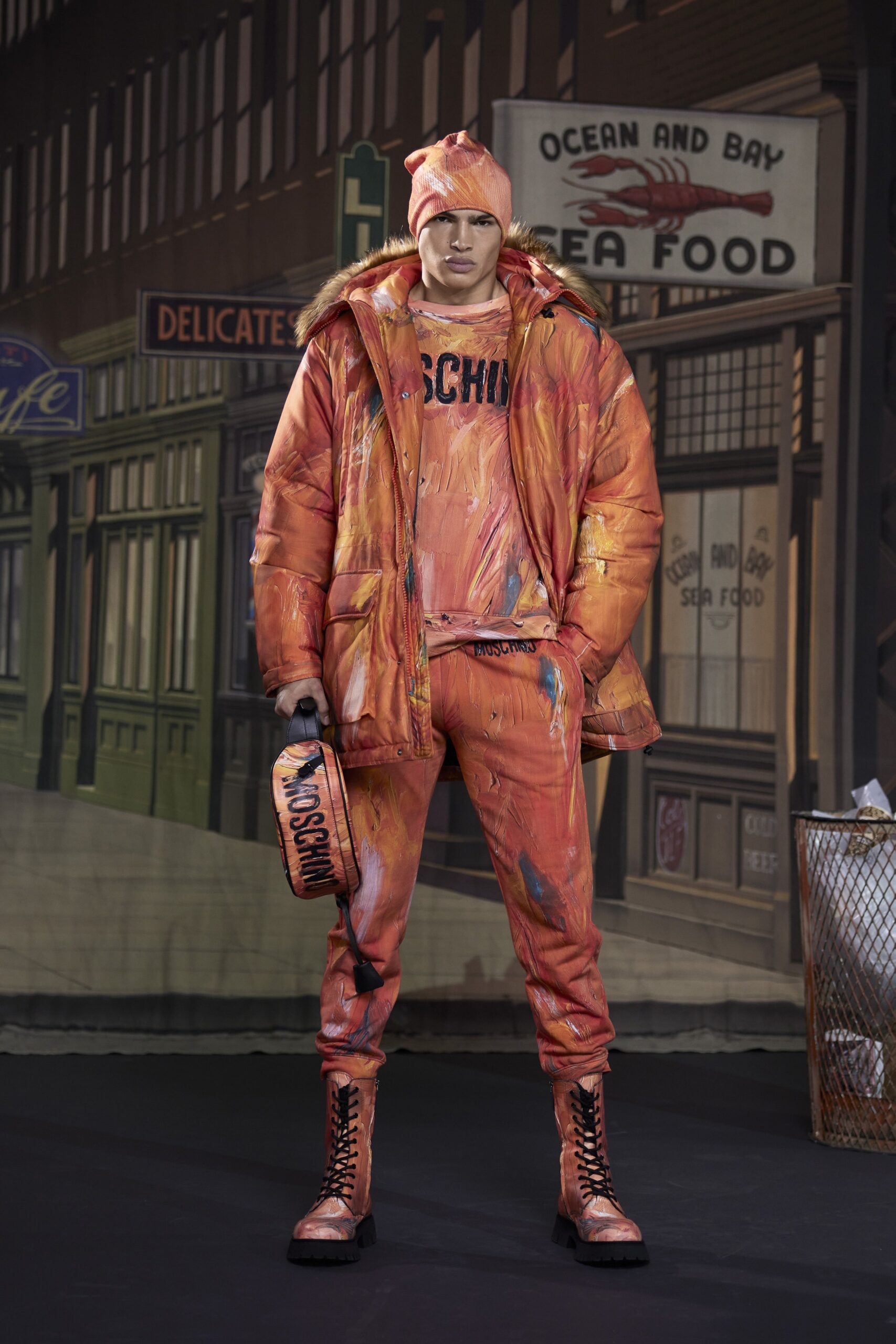 Moschino F/W 21 Menswear Look 11