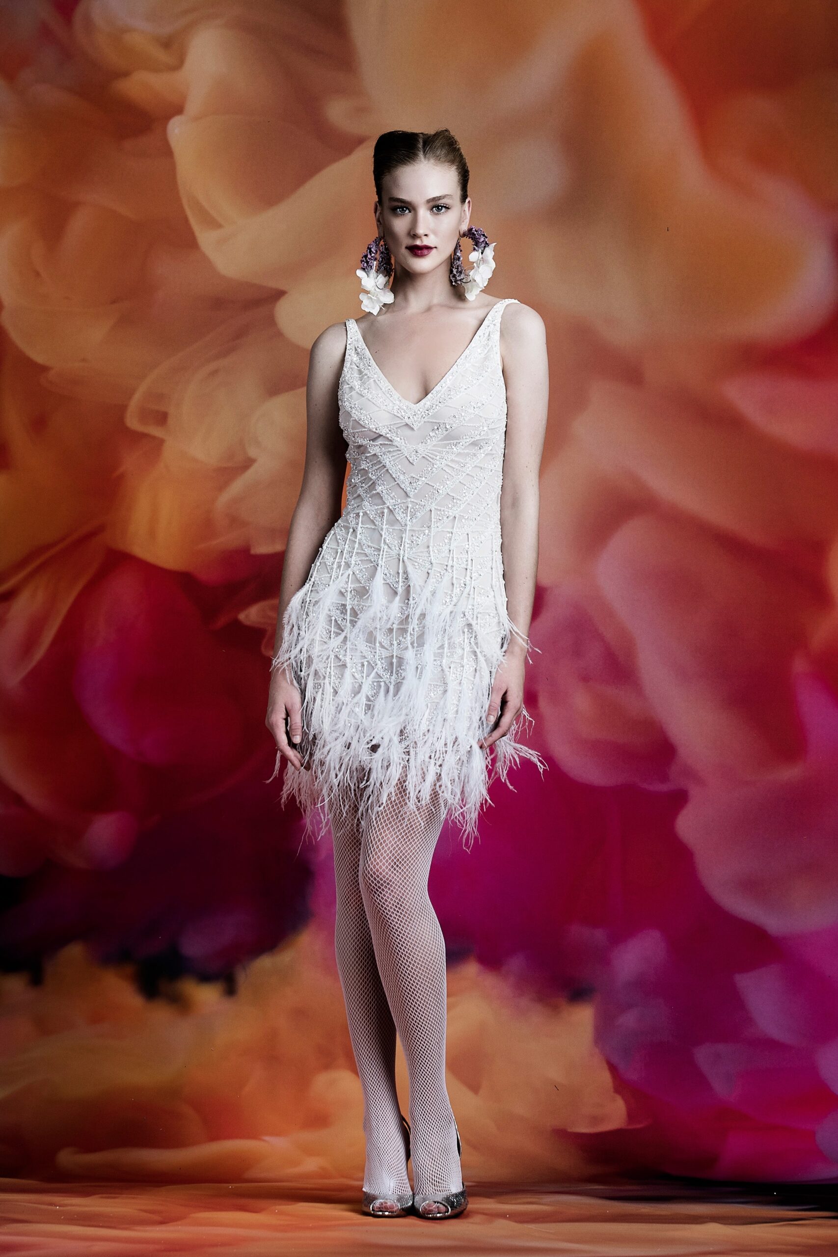 Naeem Khan F/W 20 Bridal Look 11