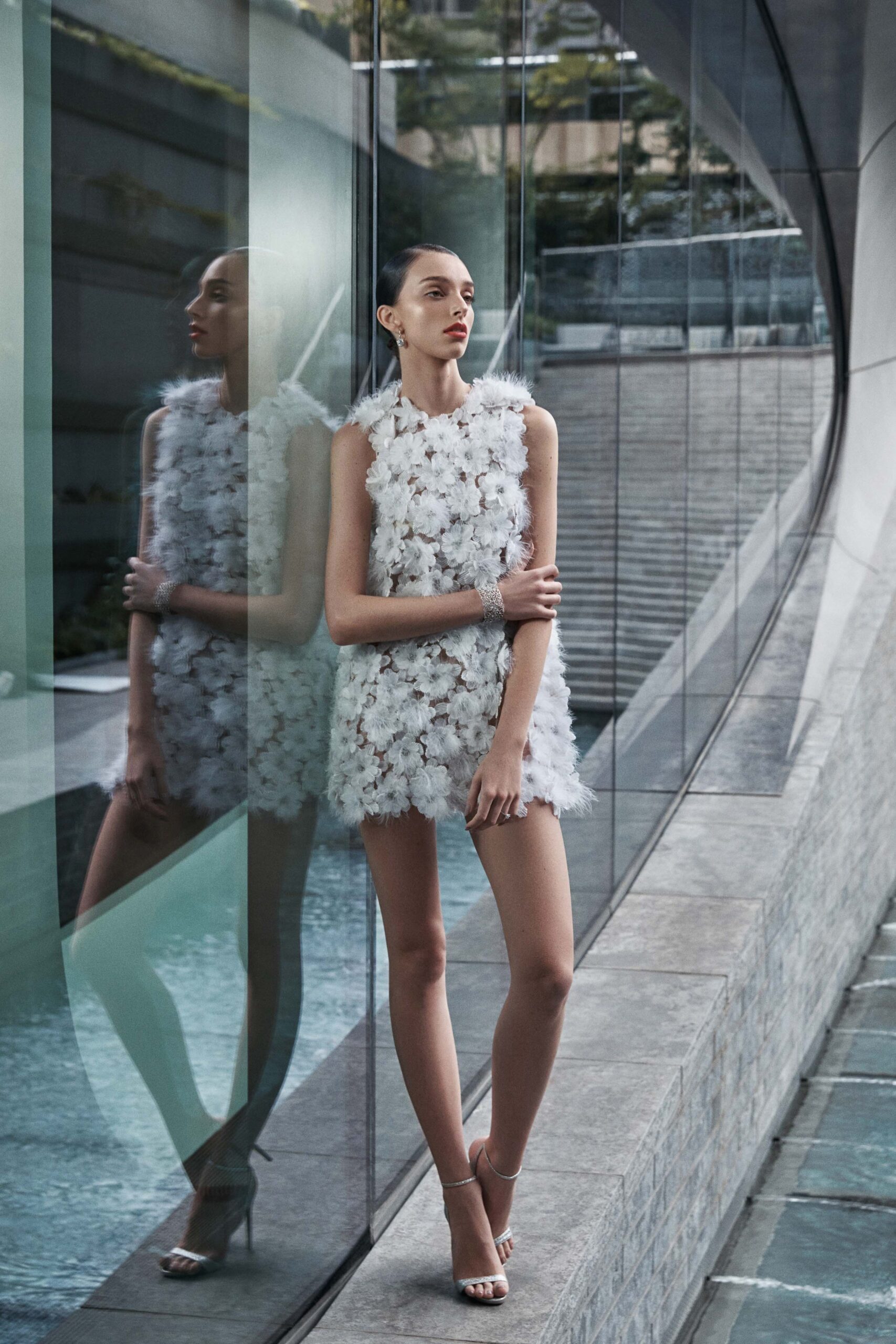 Naeem Khan F/W 19 Bridal Look 11