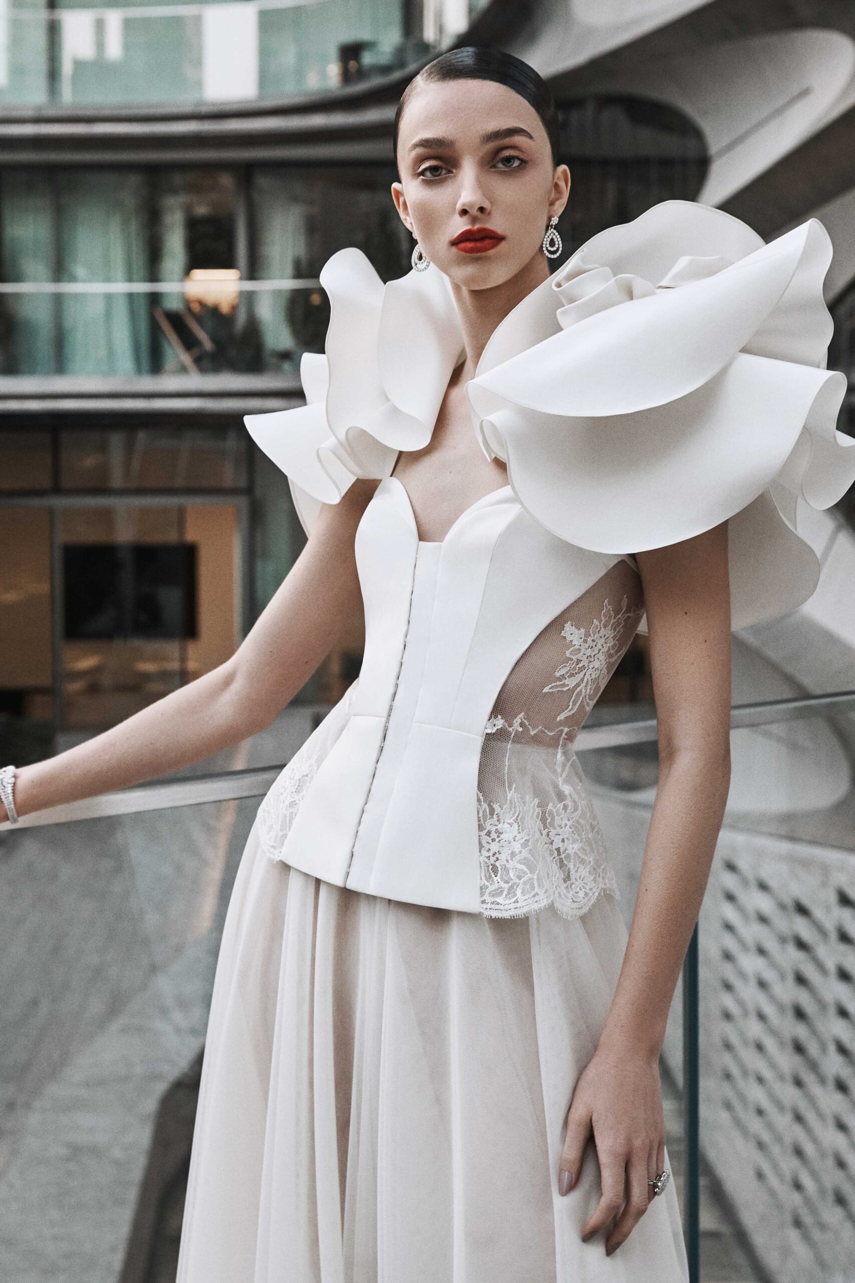 Naeem Khan F/W 19 Bridal Look 12