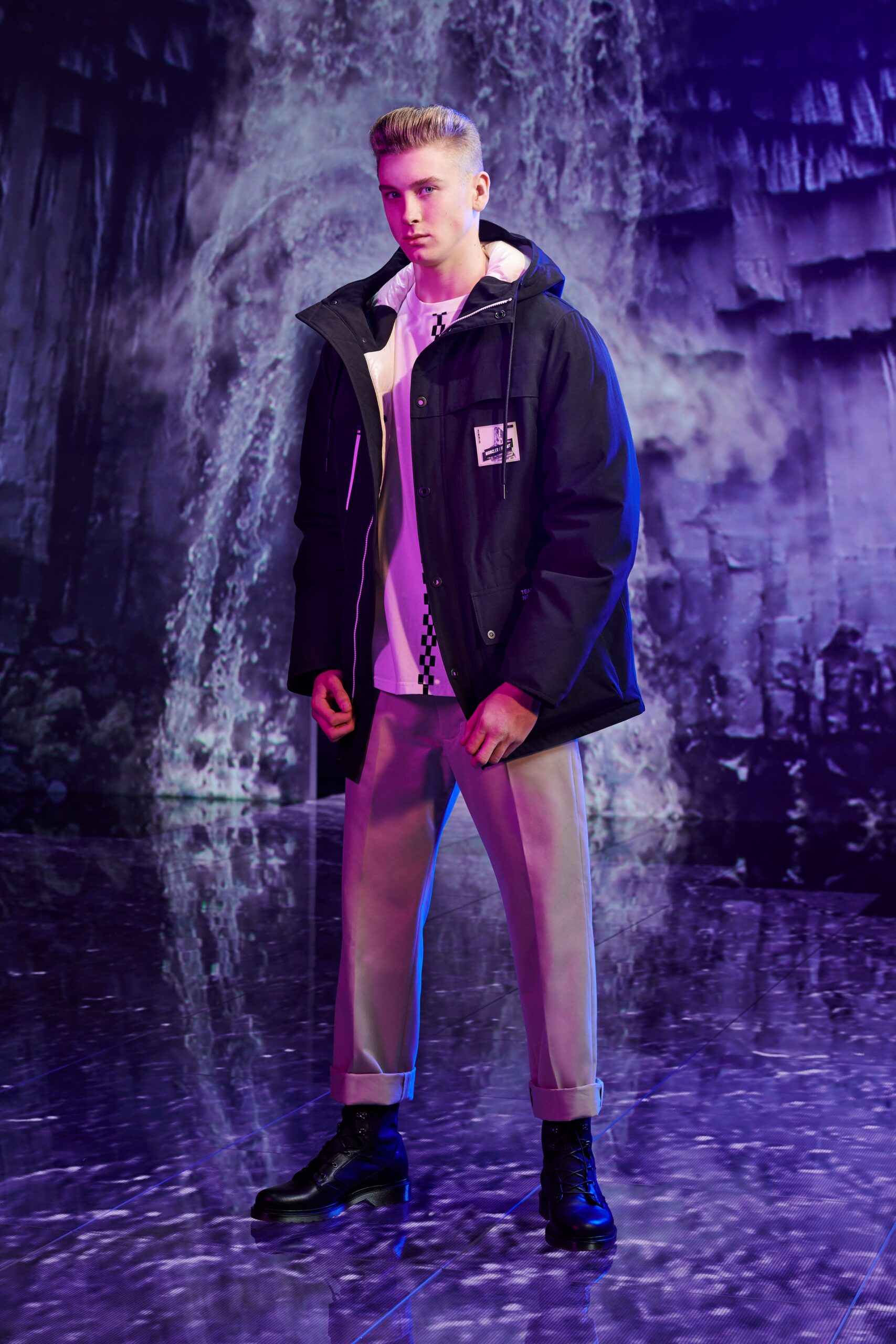 Moncler 7 Fragment Hiroshi Fujiwara F/W 19 Look 7