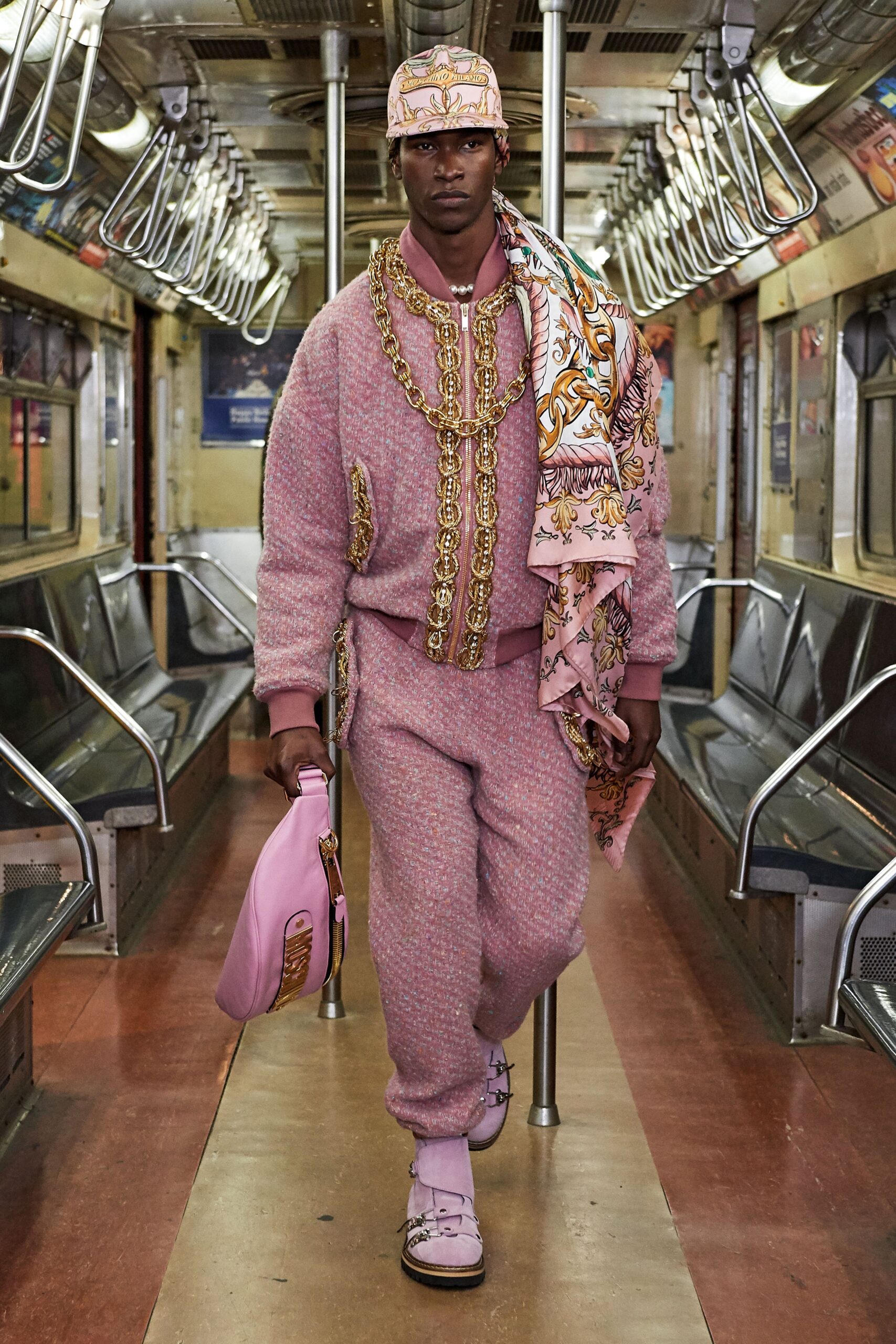Moschino F/W 20 Menswear Look 13