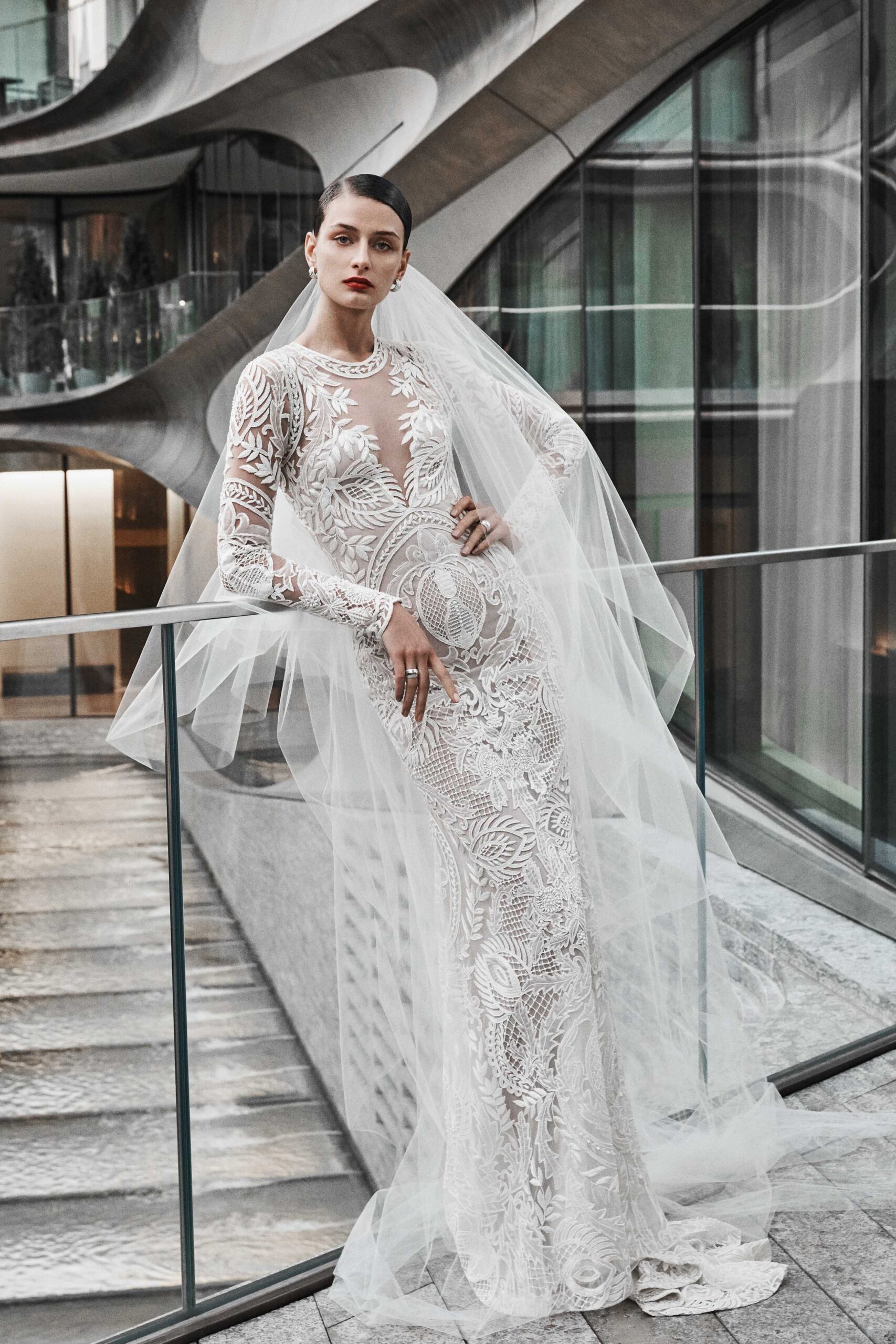 Naeem Khan F/W 19 Bridal Look 14