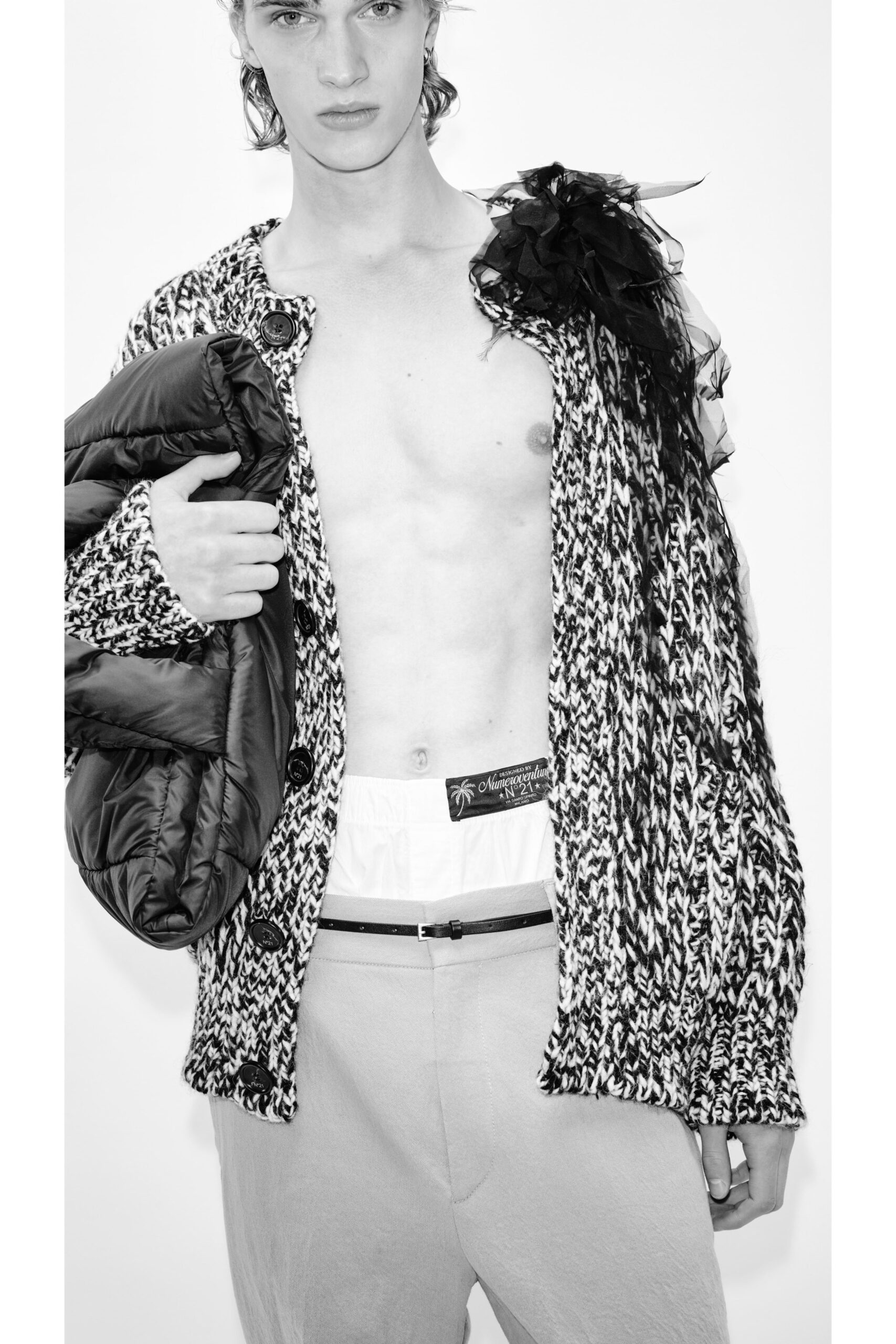 No. 21 F/W 23 Menswear Look 14