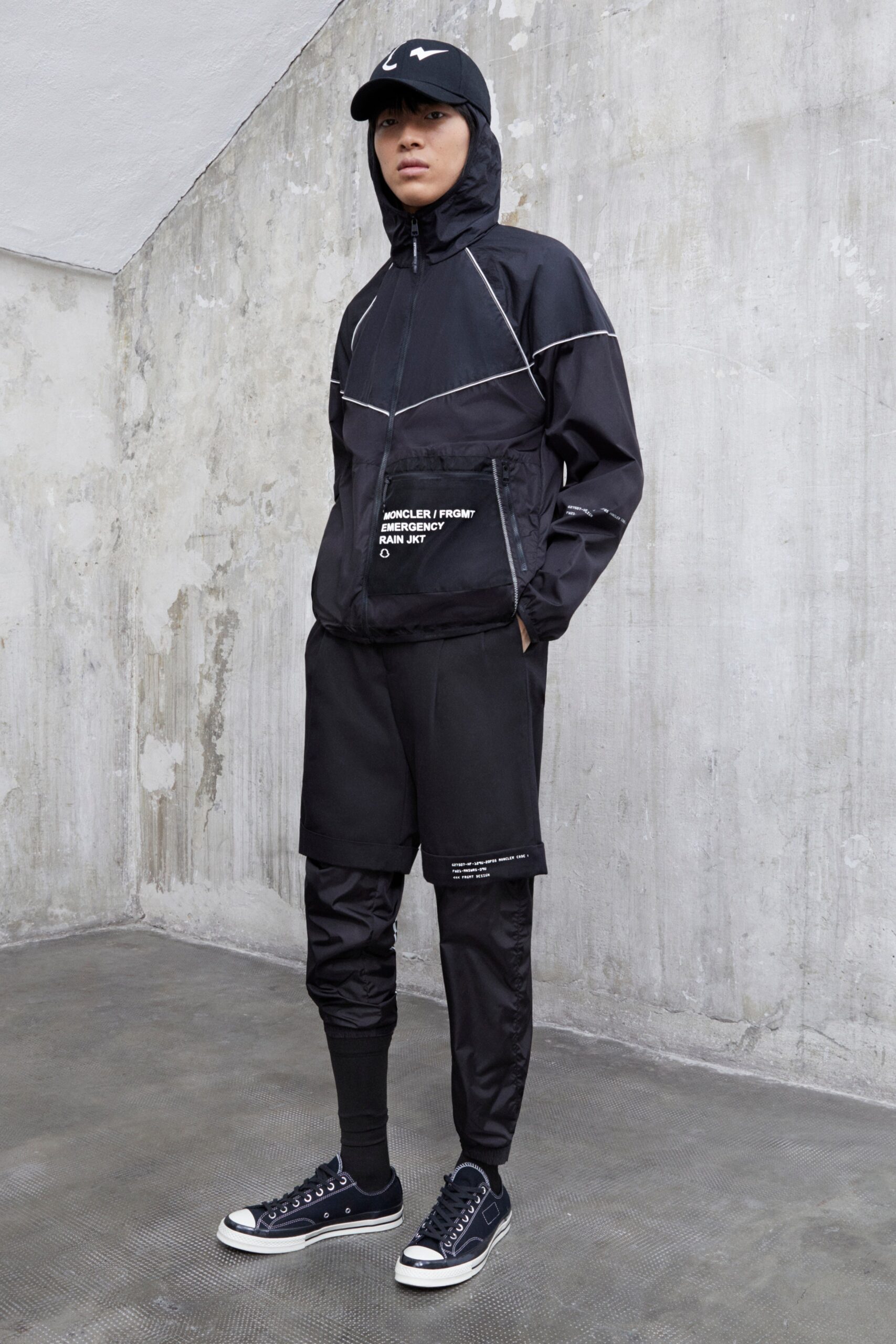 Moncler 7 FRGMT Hiroshi Fujiwara F/W 21 Menswear Look 15