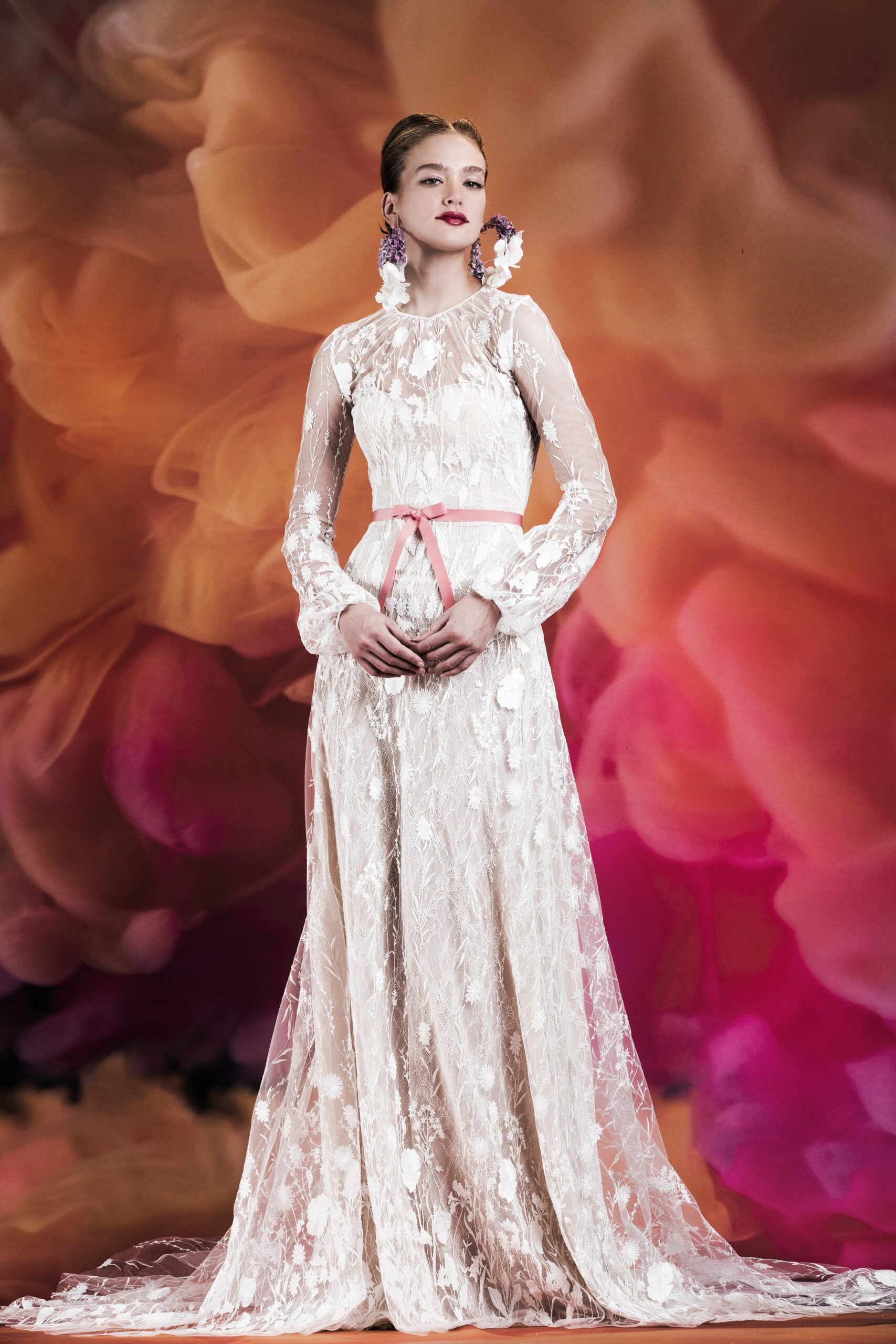 Naeem Khan F/W 20 Bridal Look 15