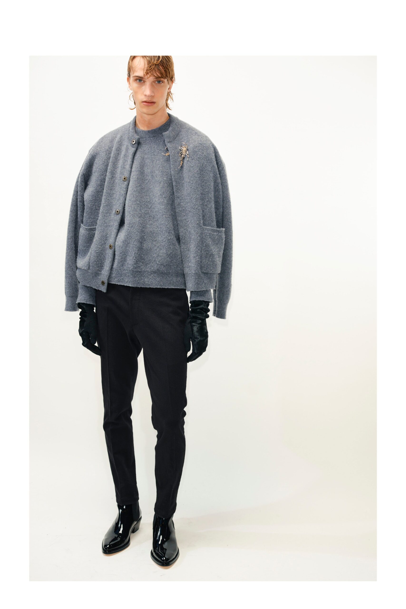 No. 21 F/W 23 Menswear Look 15