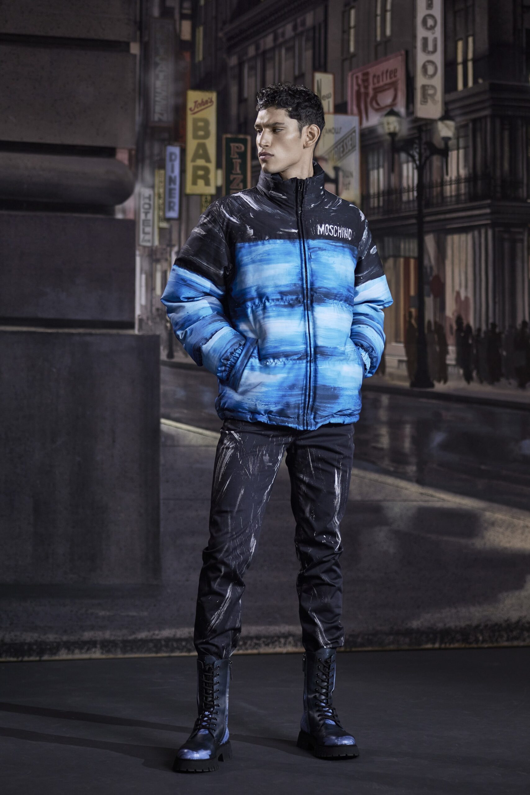 Moschino F/W 21 Menswear Look 16