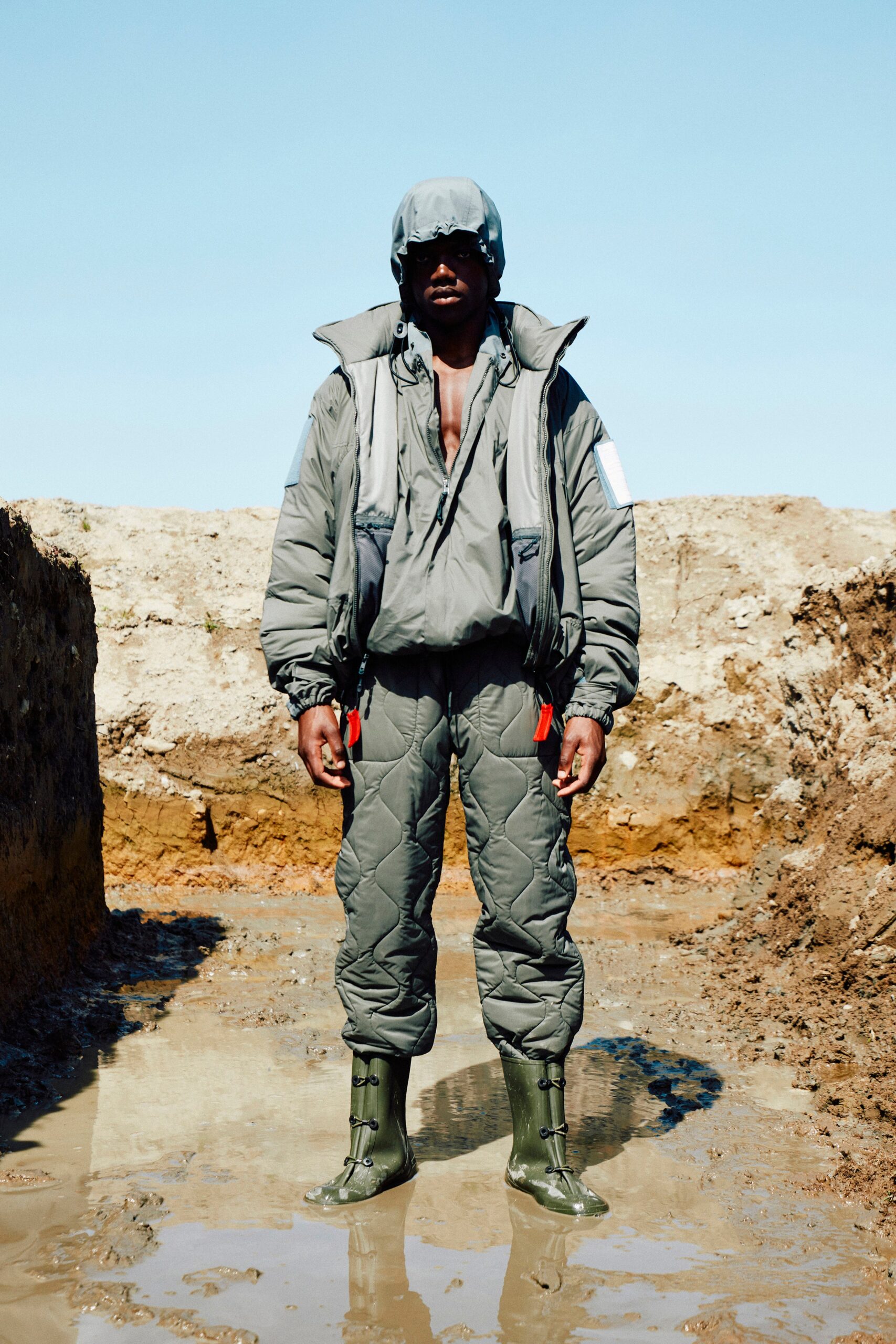 N.Hoolywood Test Product Exchange Service F/W 23 Menswear Look 16