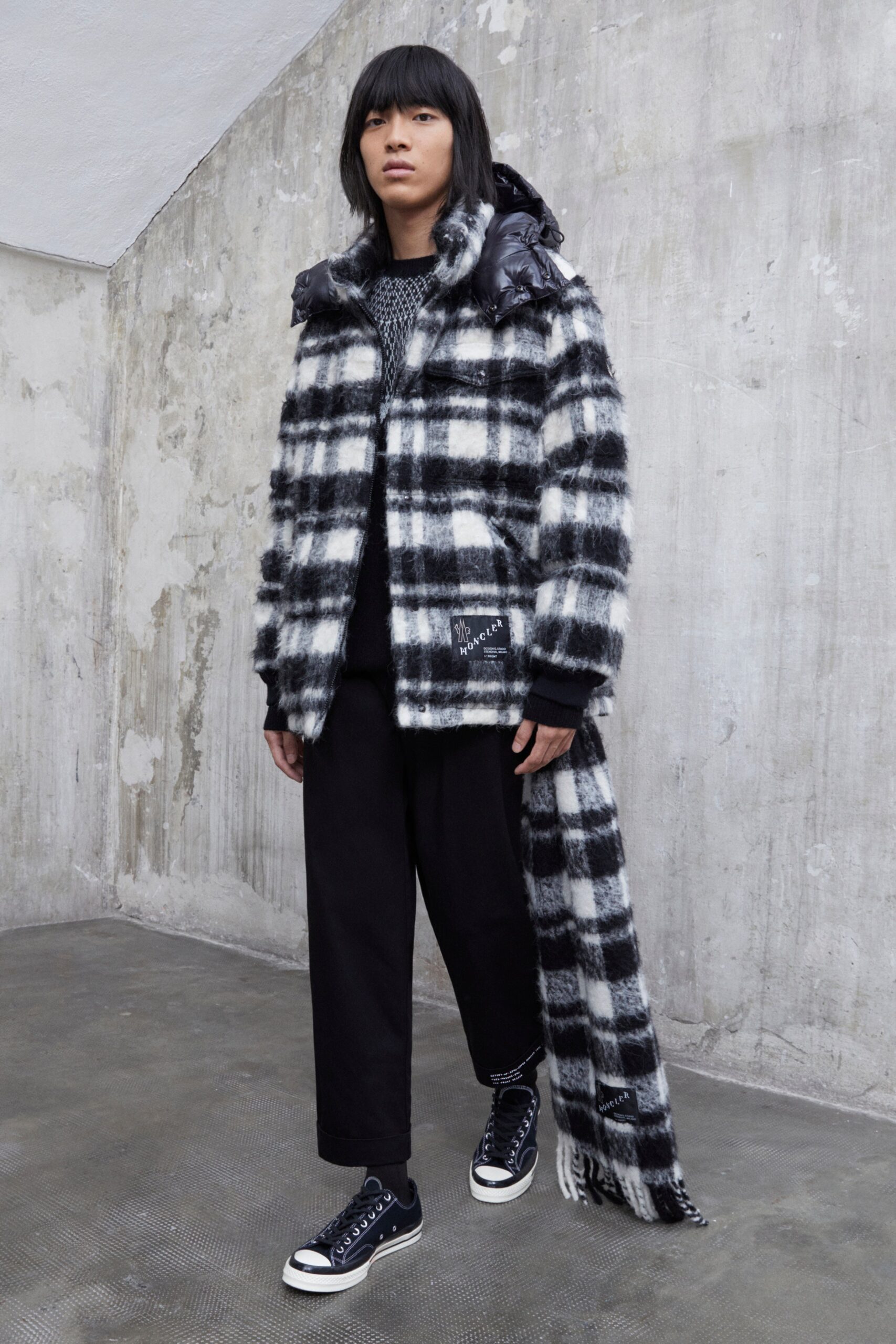 Moncler 7 FRGMT Hiroshi Fujiwara F/W 21 Menswear Look 17