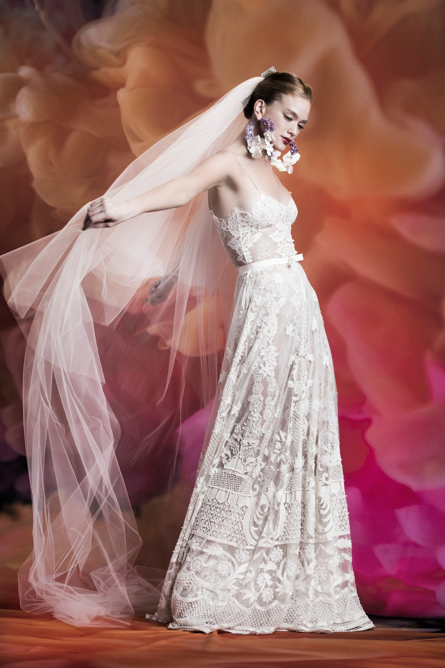 Naeem Khan F/W 20 Bridal Look 17