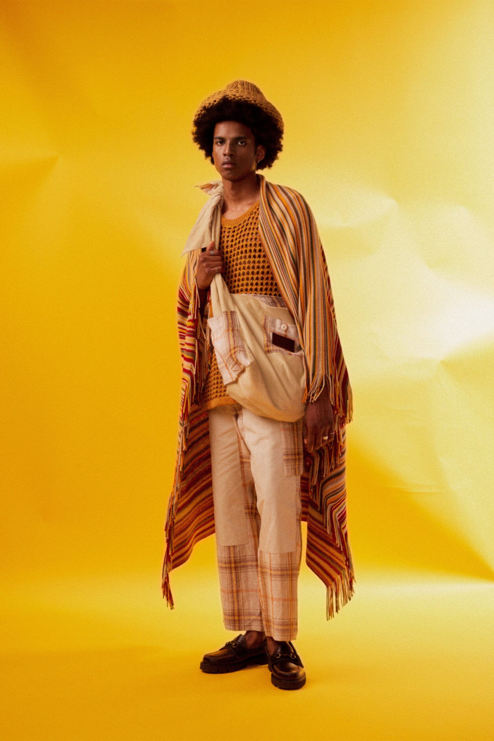 Nicholas Daley S/S 24 Menswear Look 17