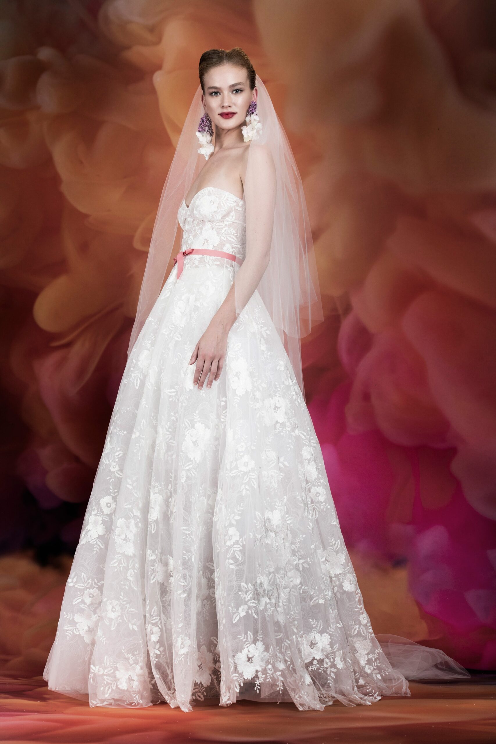 Naeem Khan F/W 20 Bridal Look 19