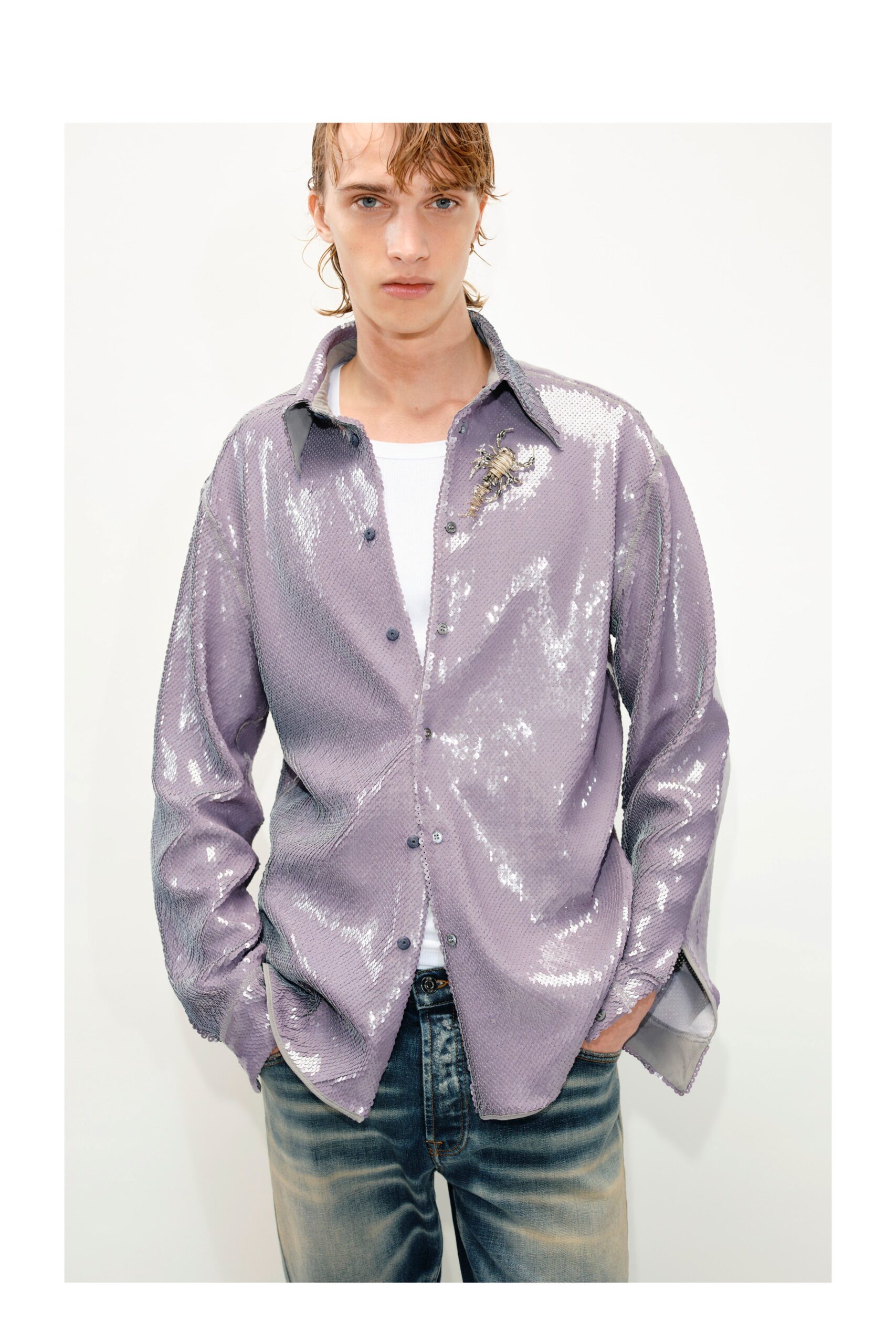 No. 21 F/W 23 Menswear Look 21