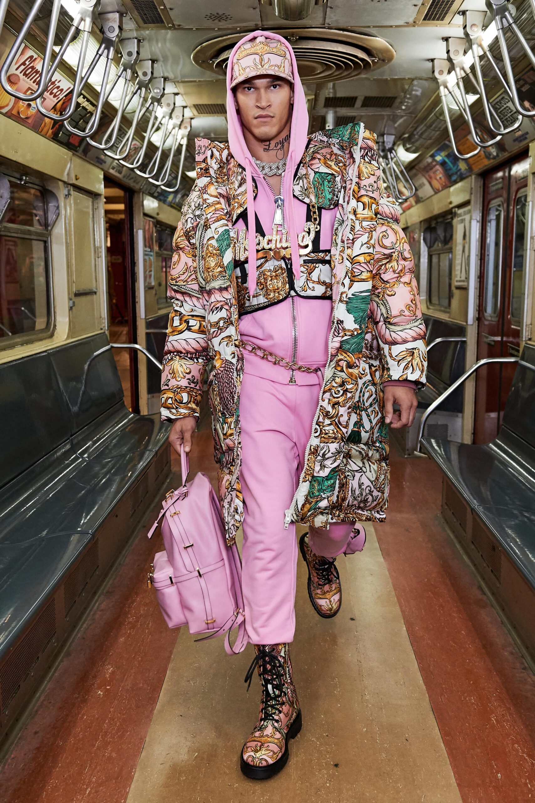 Moschino F/W 20 Menswear Look 22
