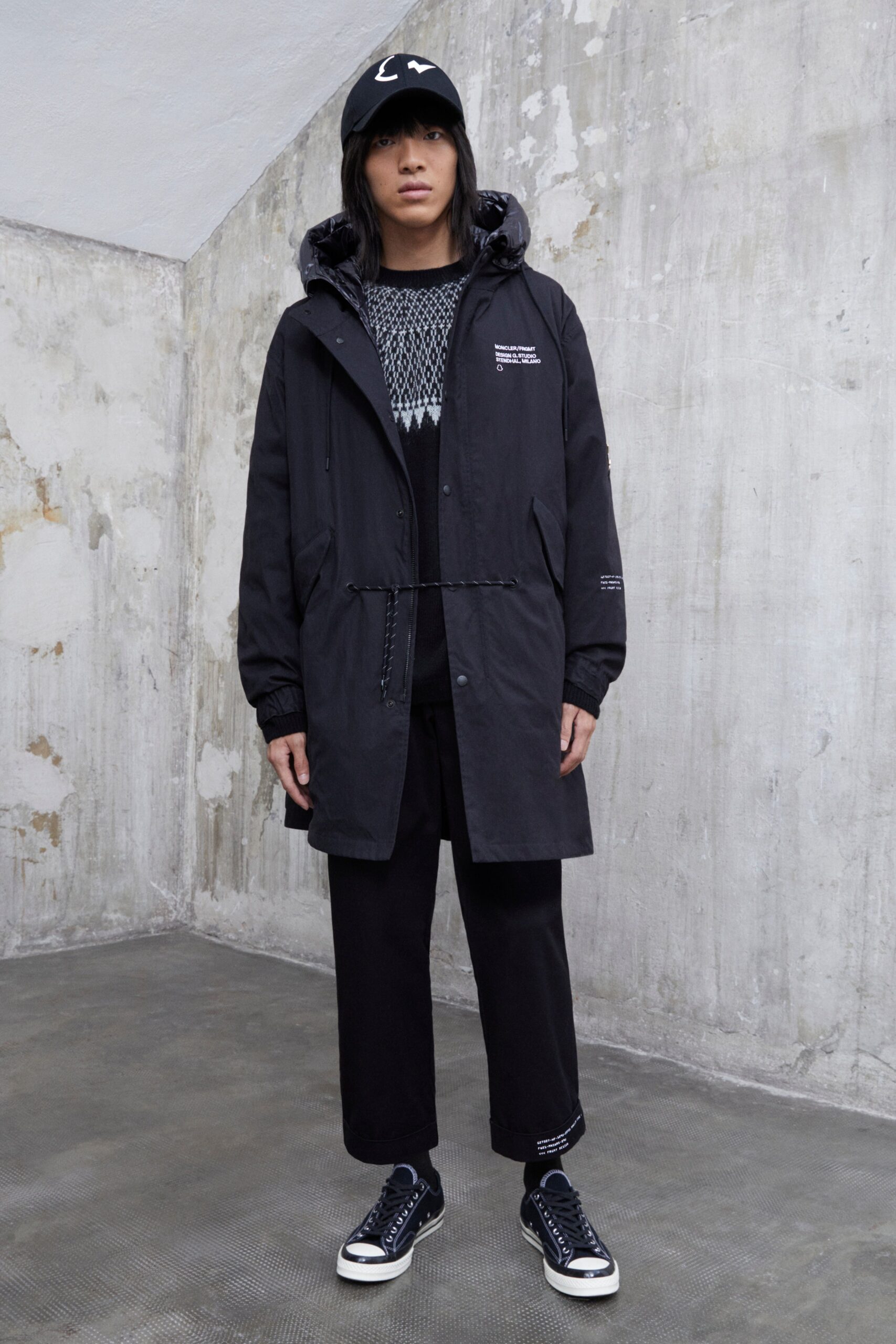 Moncler 7 FRGMT Hiroshi Fujiwara F/W 21 Menswear Look 24