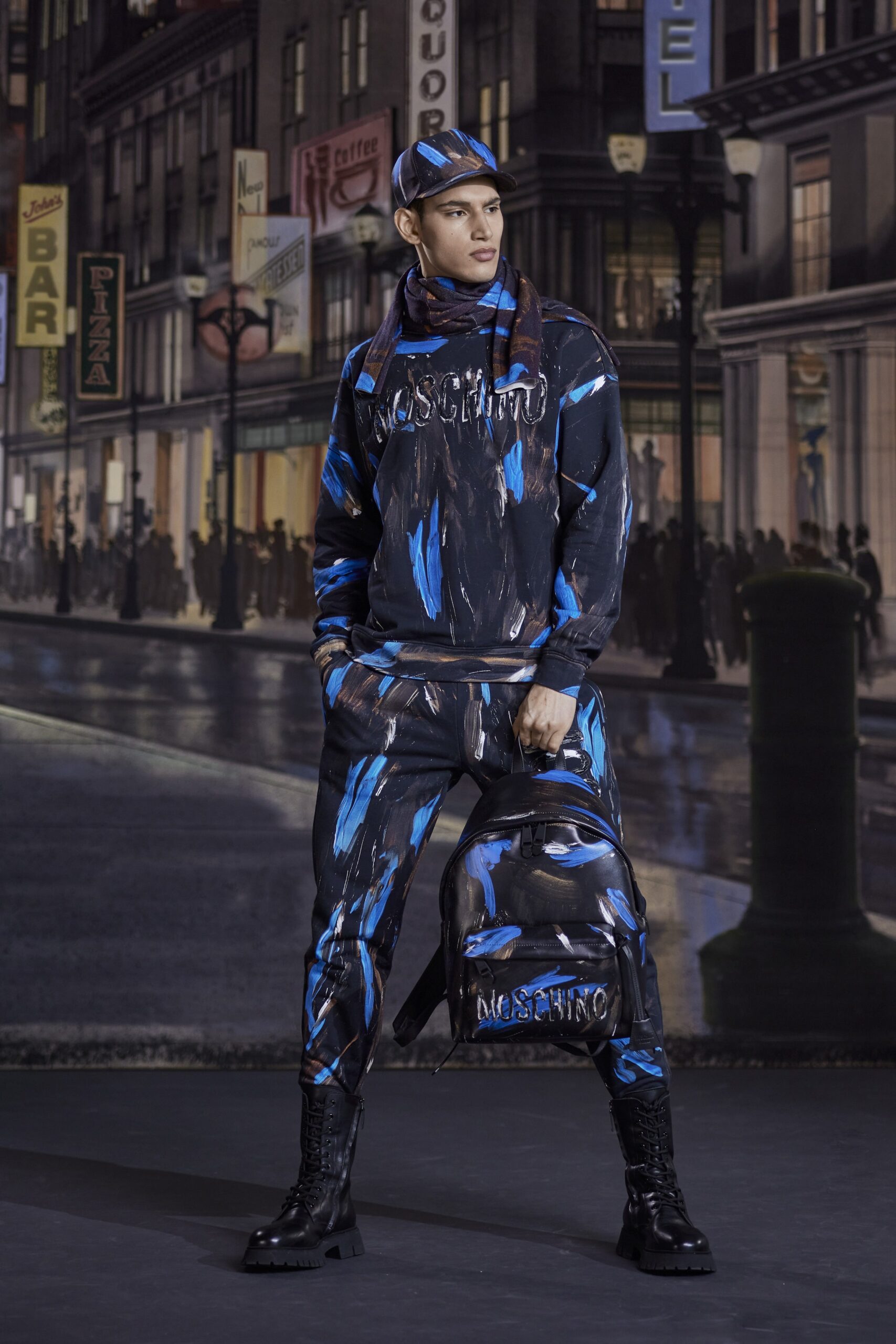 Moschino F/W 21 Menswear Look 24