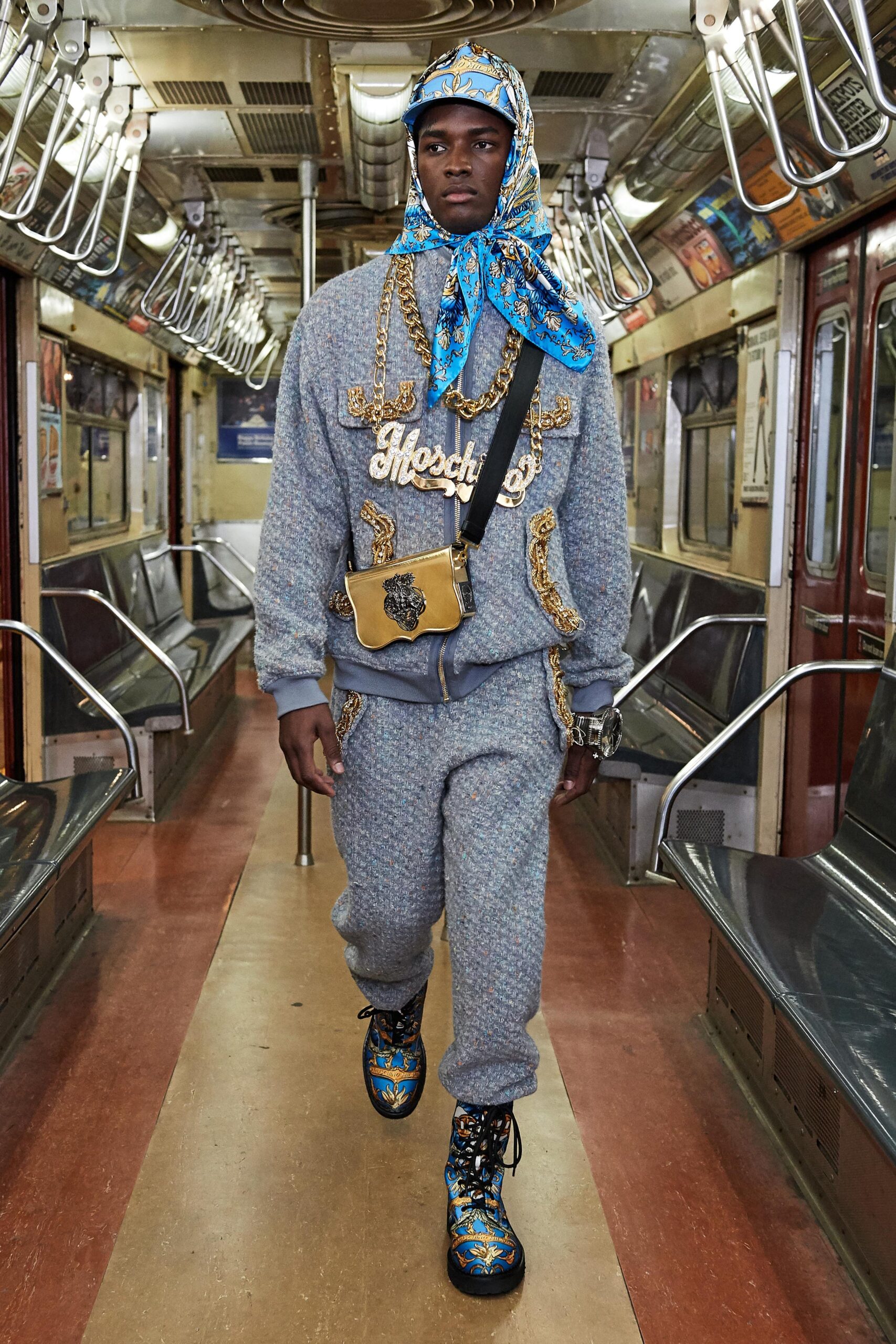 Moschino F/W 20 Menswear Look 24