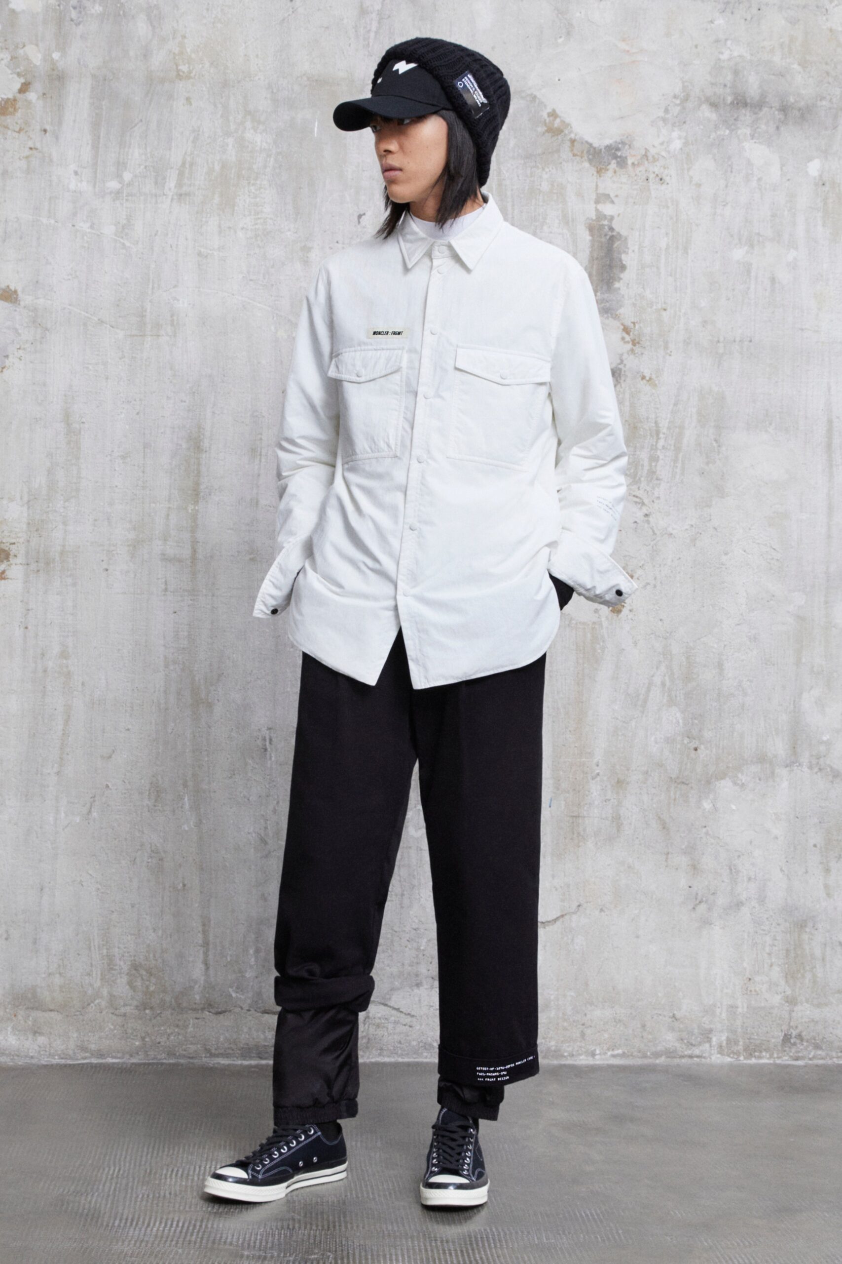 Moncler 7 FRGMT Hiroshi Fujiwara F/W 21 Menswear Look 28