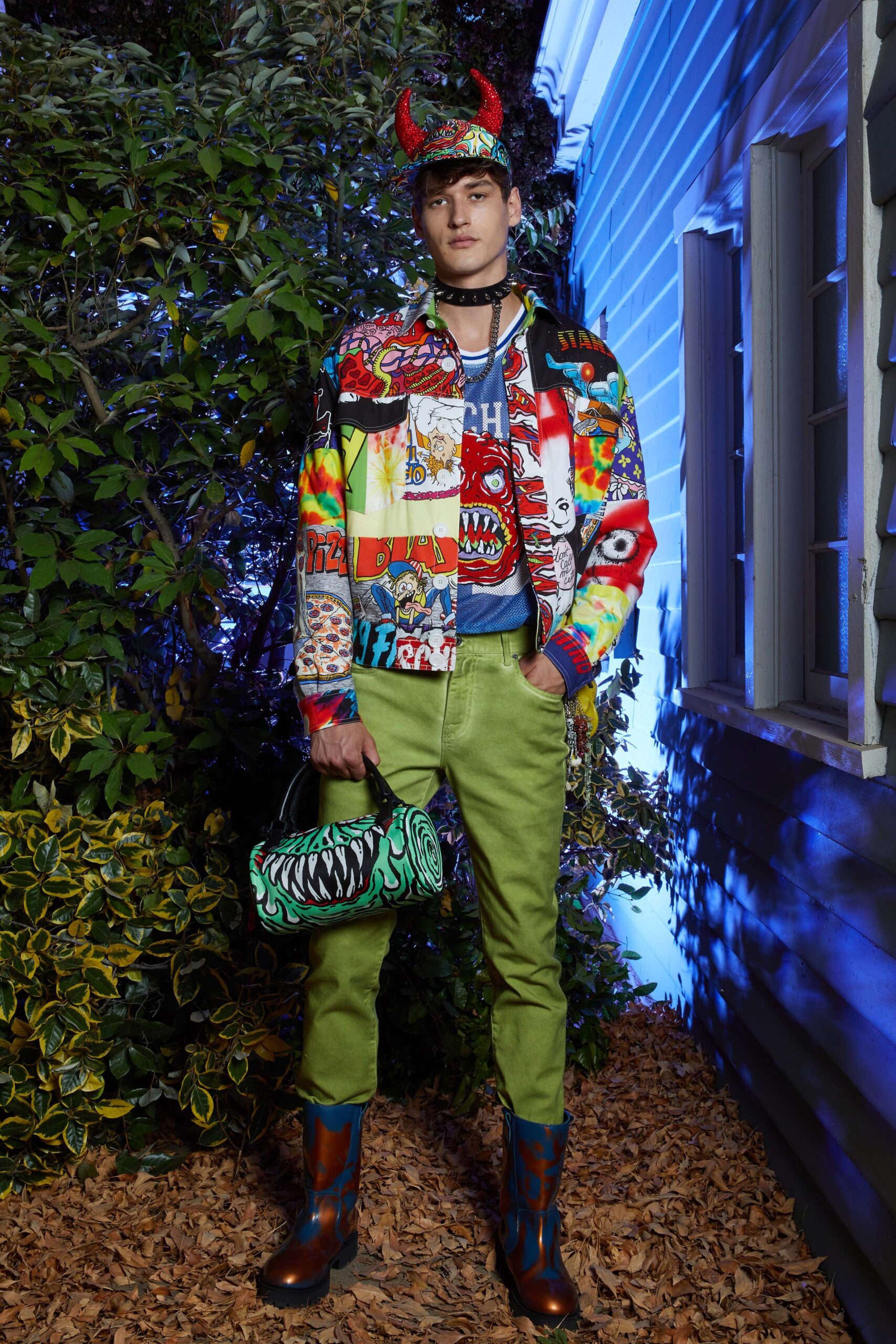 Moschino S/S 20 Menswear Look 28