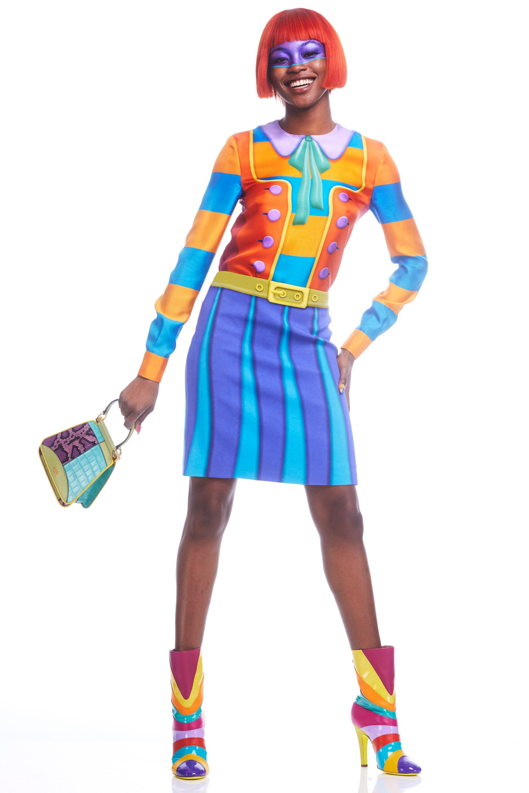 Moschino F/W 22 Look 33