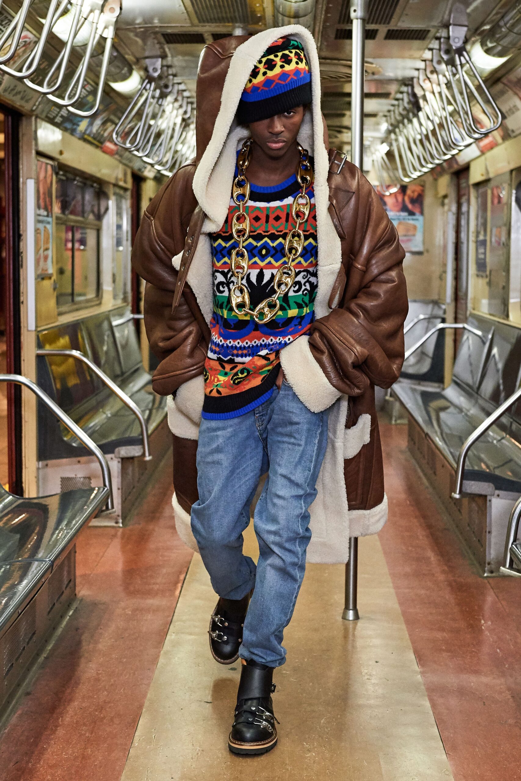 Moschino F/W 20 Menswear Look 37