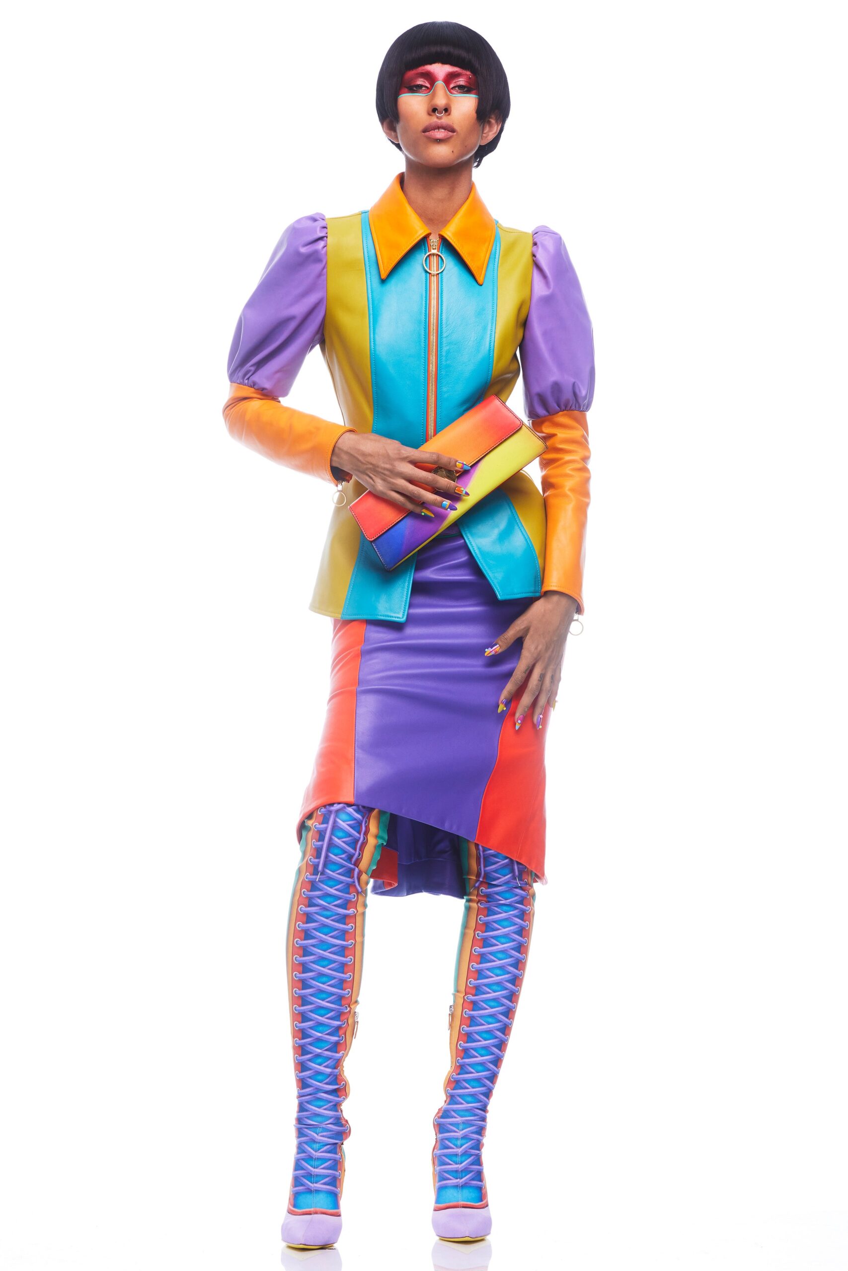 Moschino F/W 22 Look 41