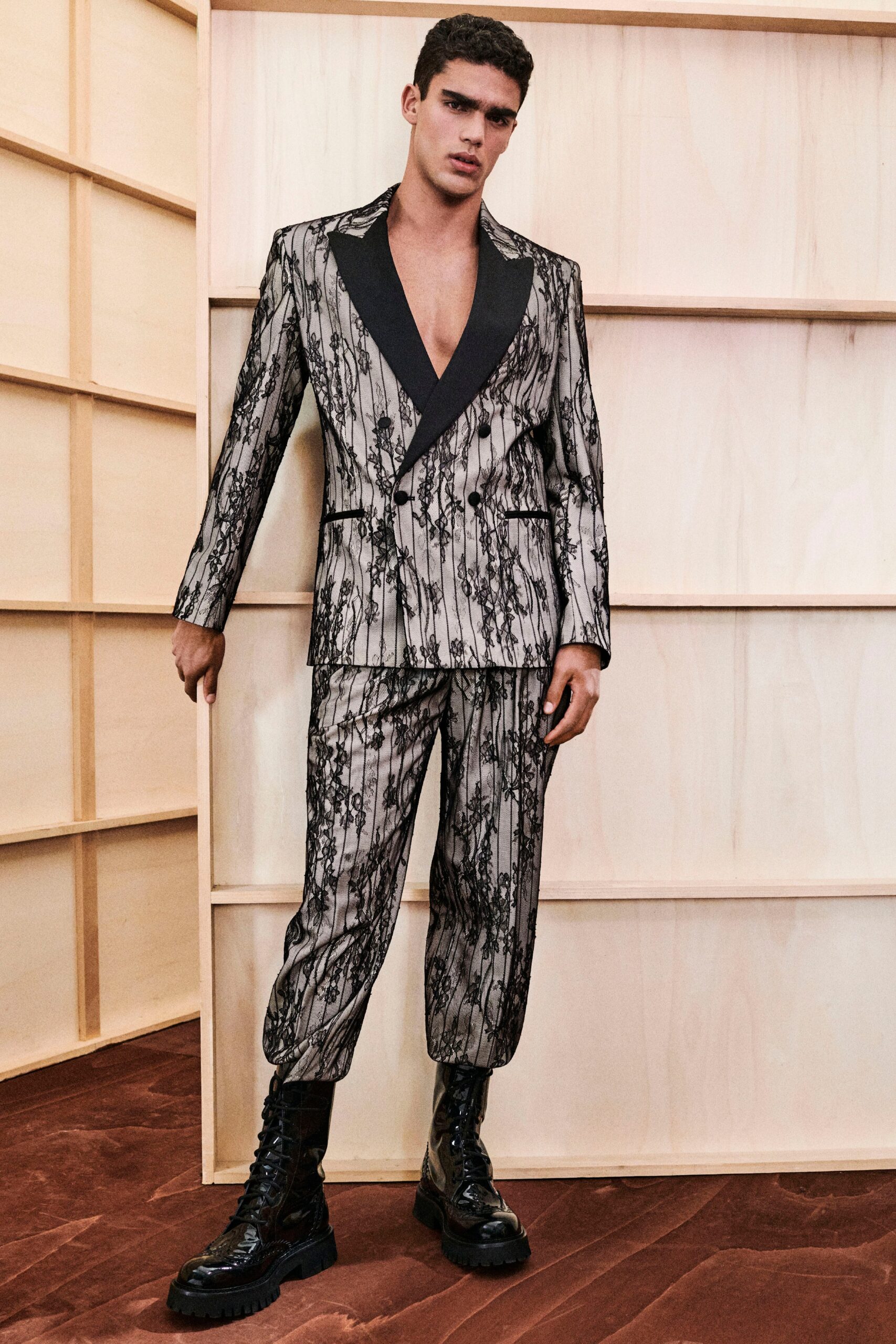 Moschino F/W 23 Menswear Look 42