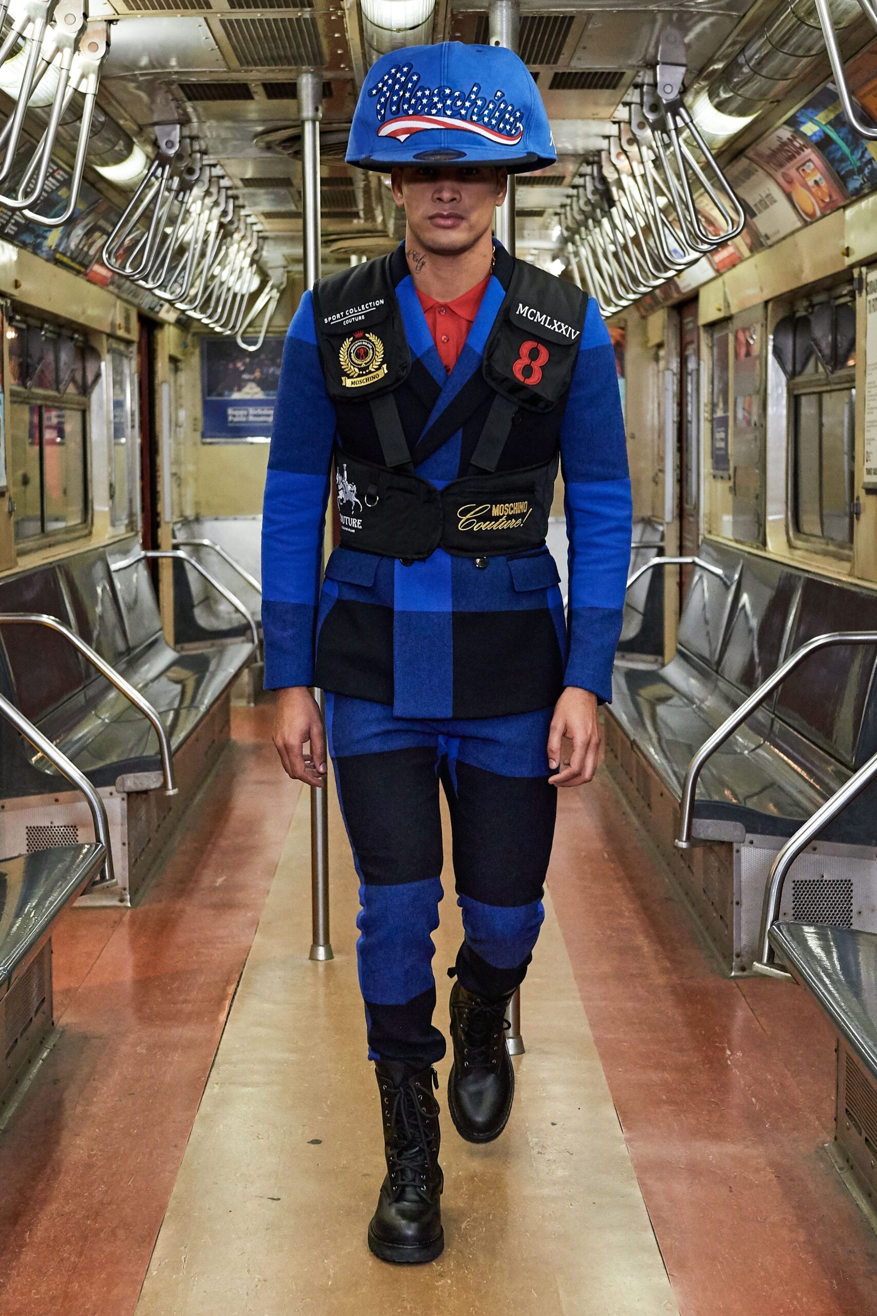 Moschino F/W 20 Menswear Look 45