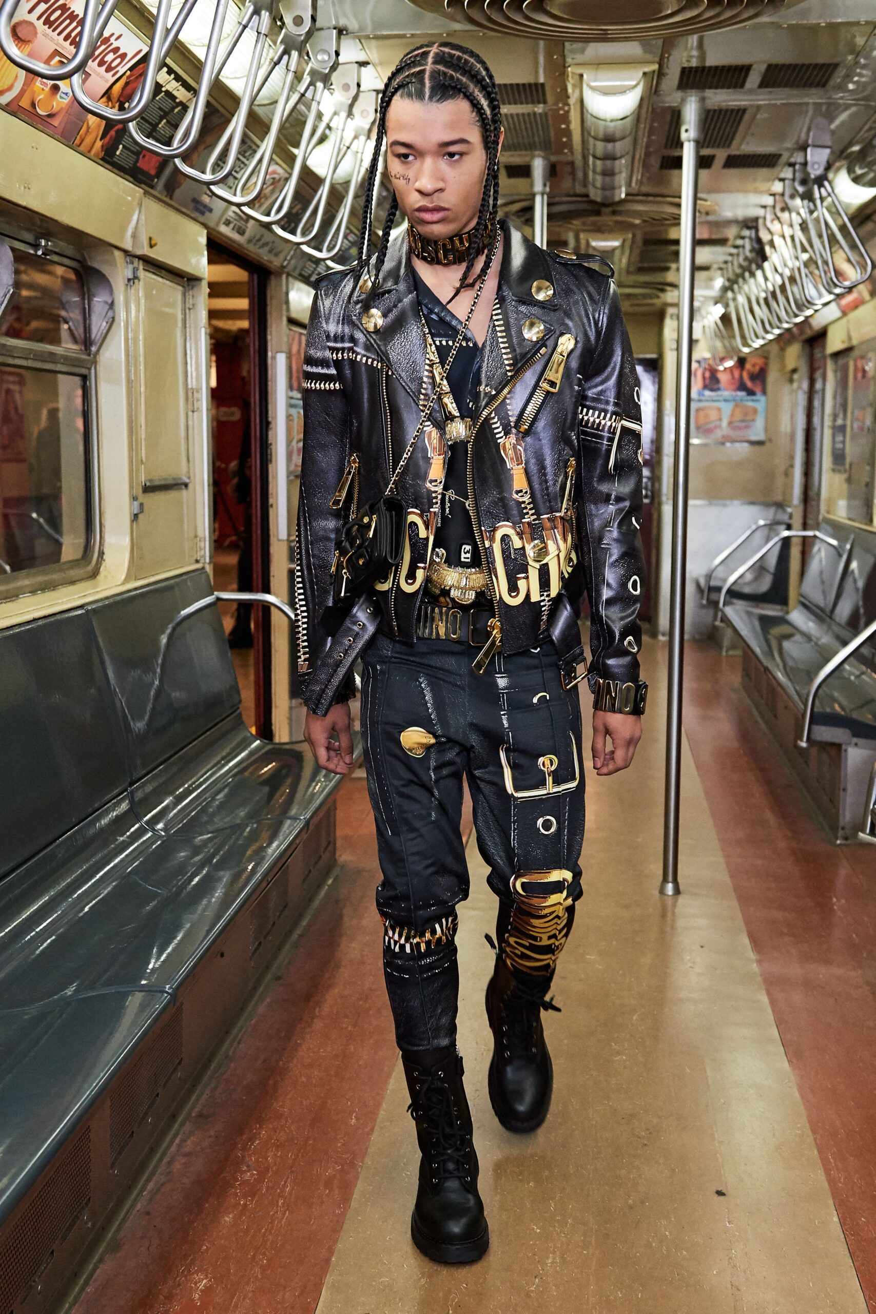 Moschino F/W 20 Menswear Look 54