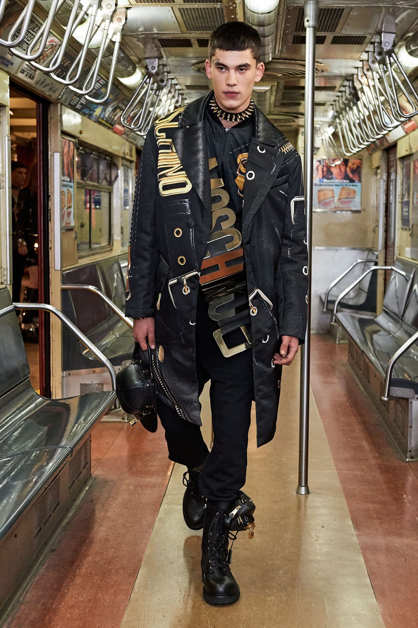 Moschino F/W 20 Menswear Look 63