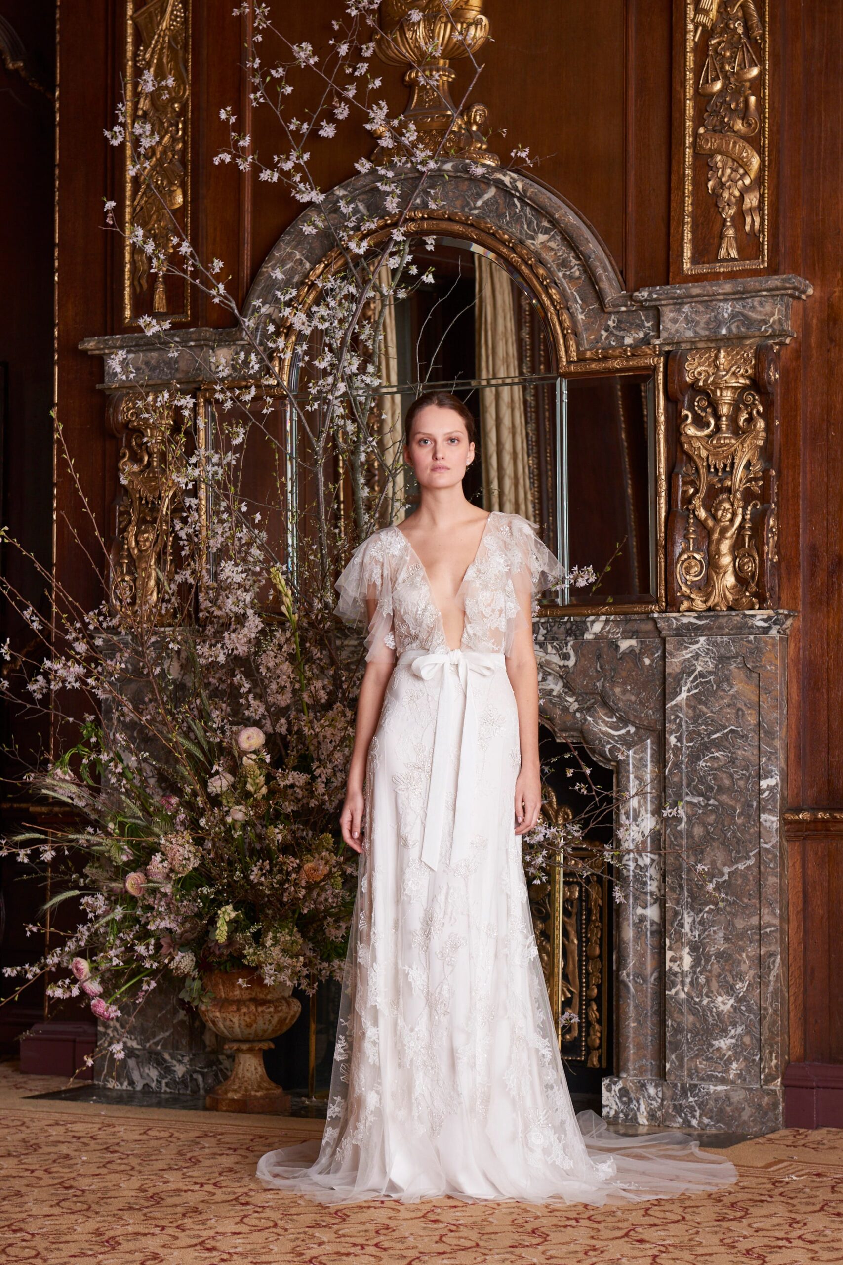 Monique Lhuillier S/S 19 Bridal Look 5