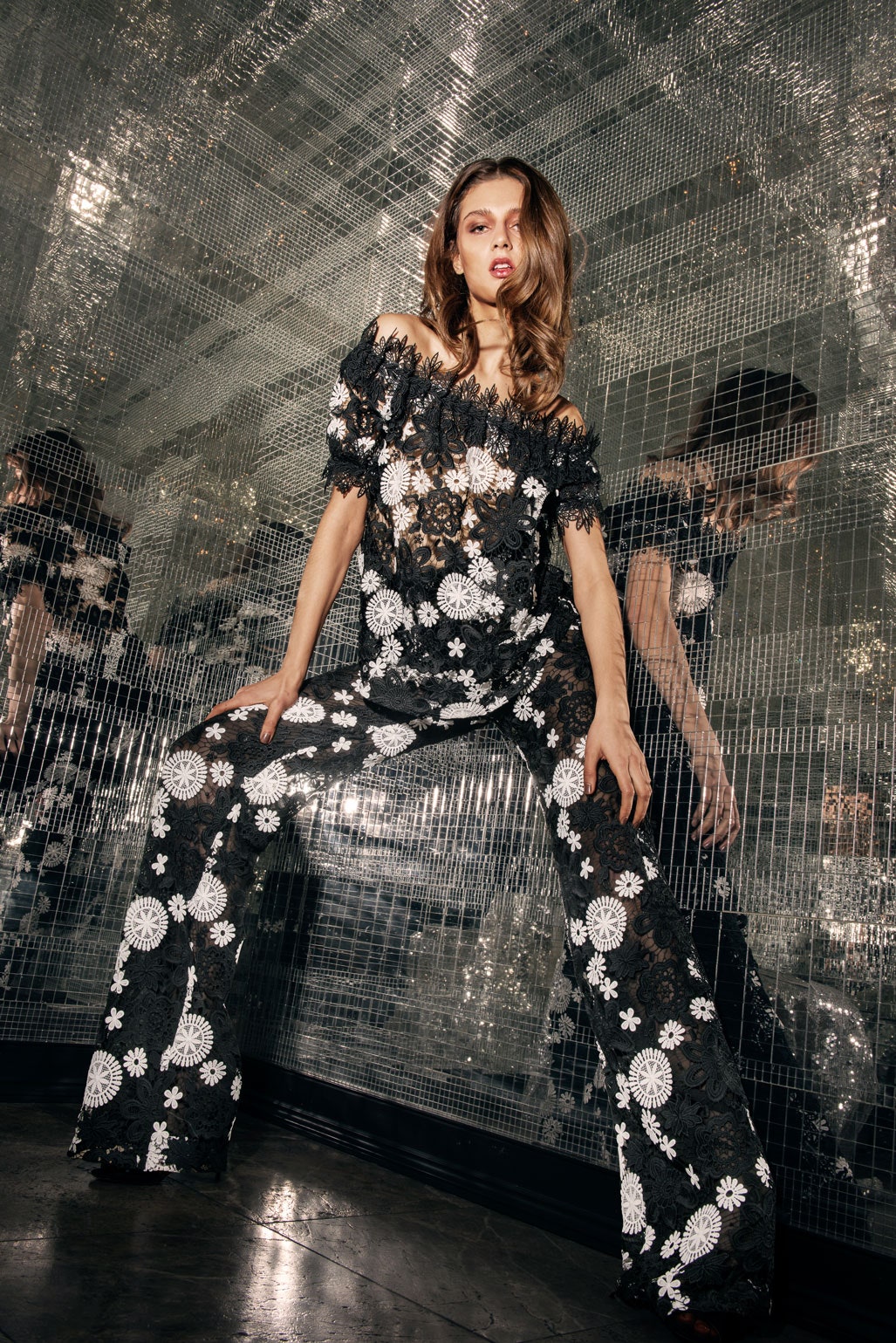 Naeem Khan F/W 18 Look 1