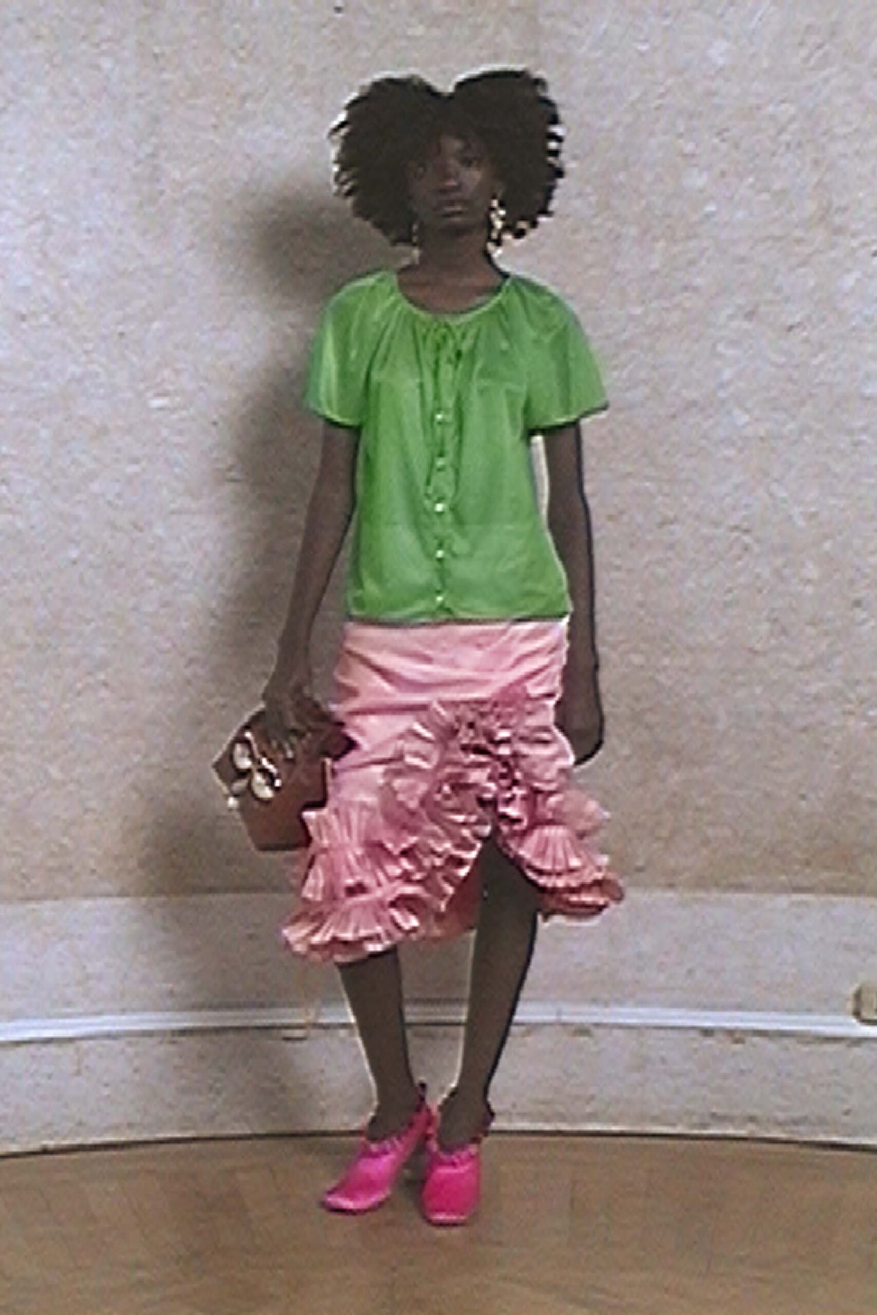 Mulberry S/S 18 Look 4