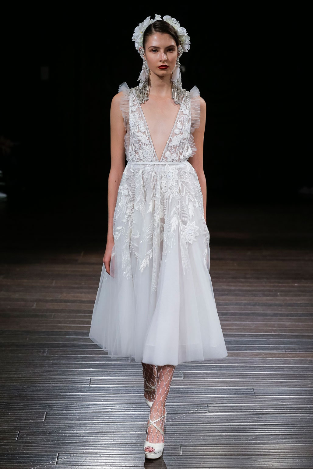 Naeem Khan F/W 18 Bridal Look 5
