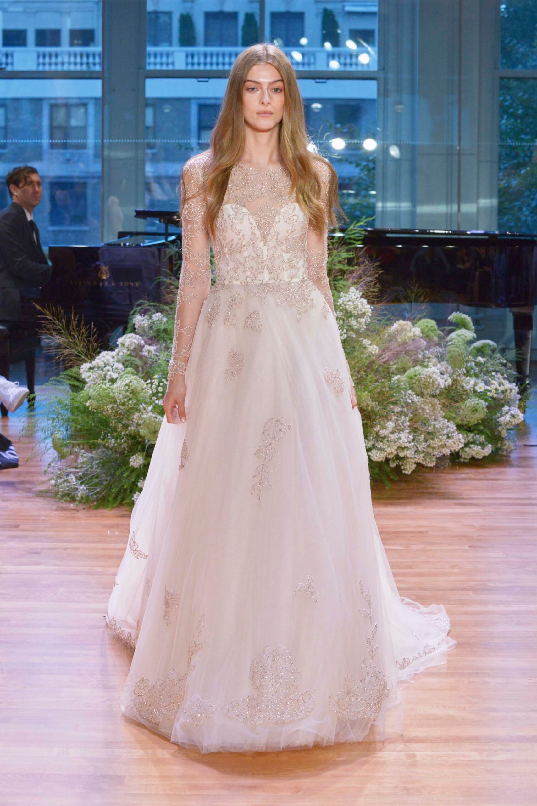 Monique Lhuillier F/W 17 Bridal Look 5