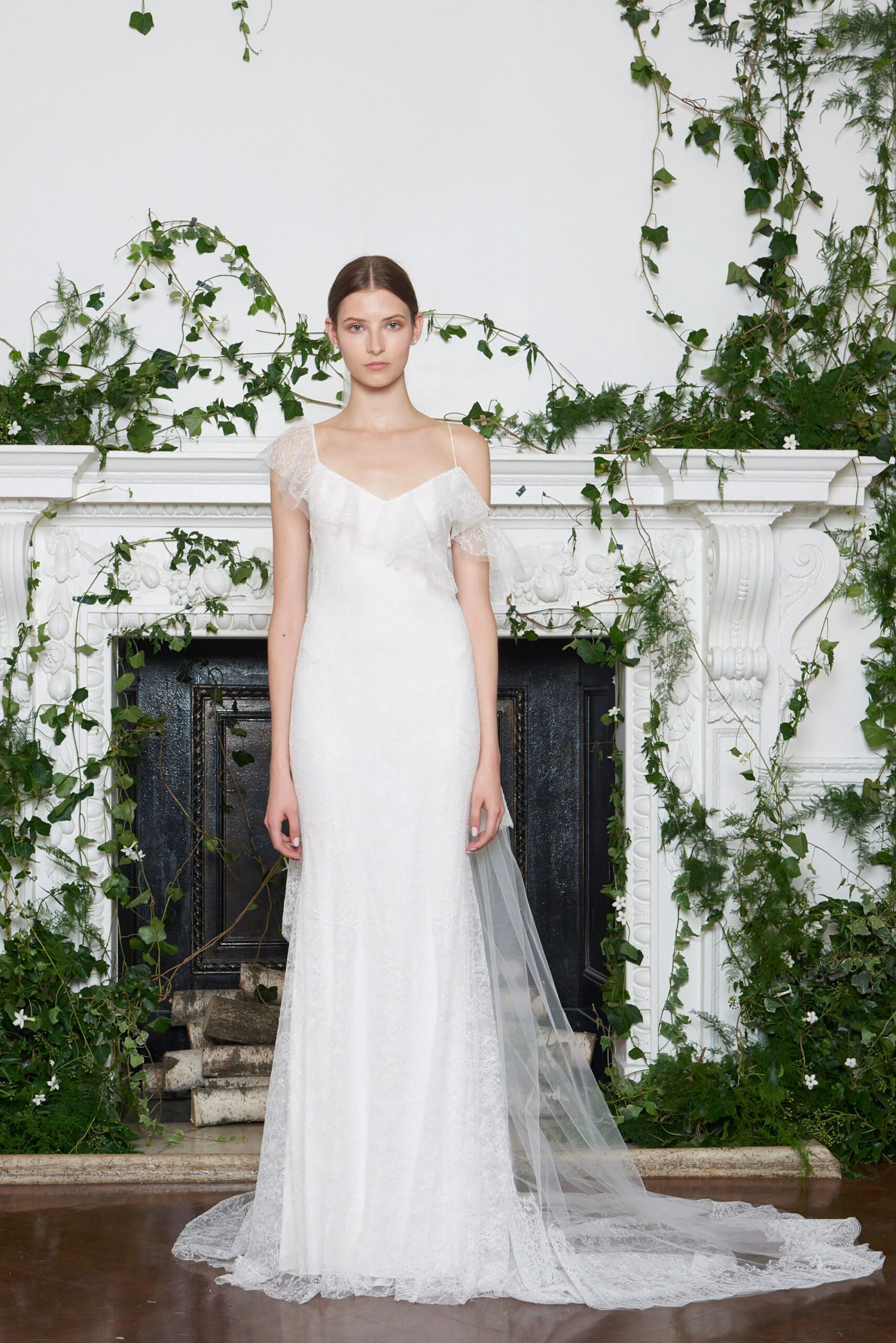 Monique Lhuillier F/W 18 Bridal Look 6