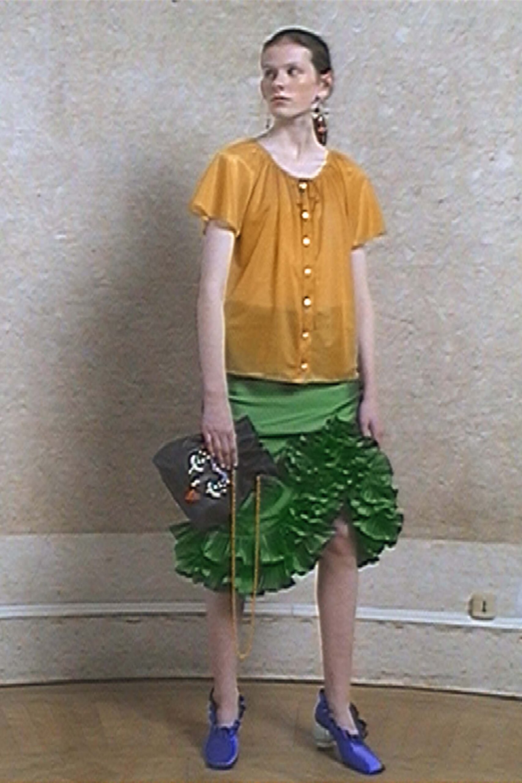 Mulberry S/S 18 Look 6