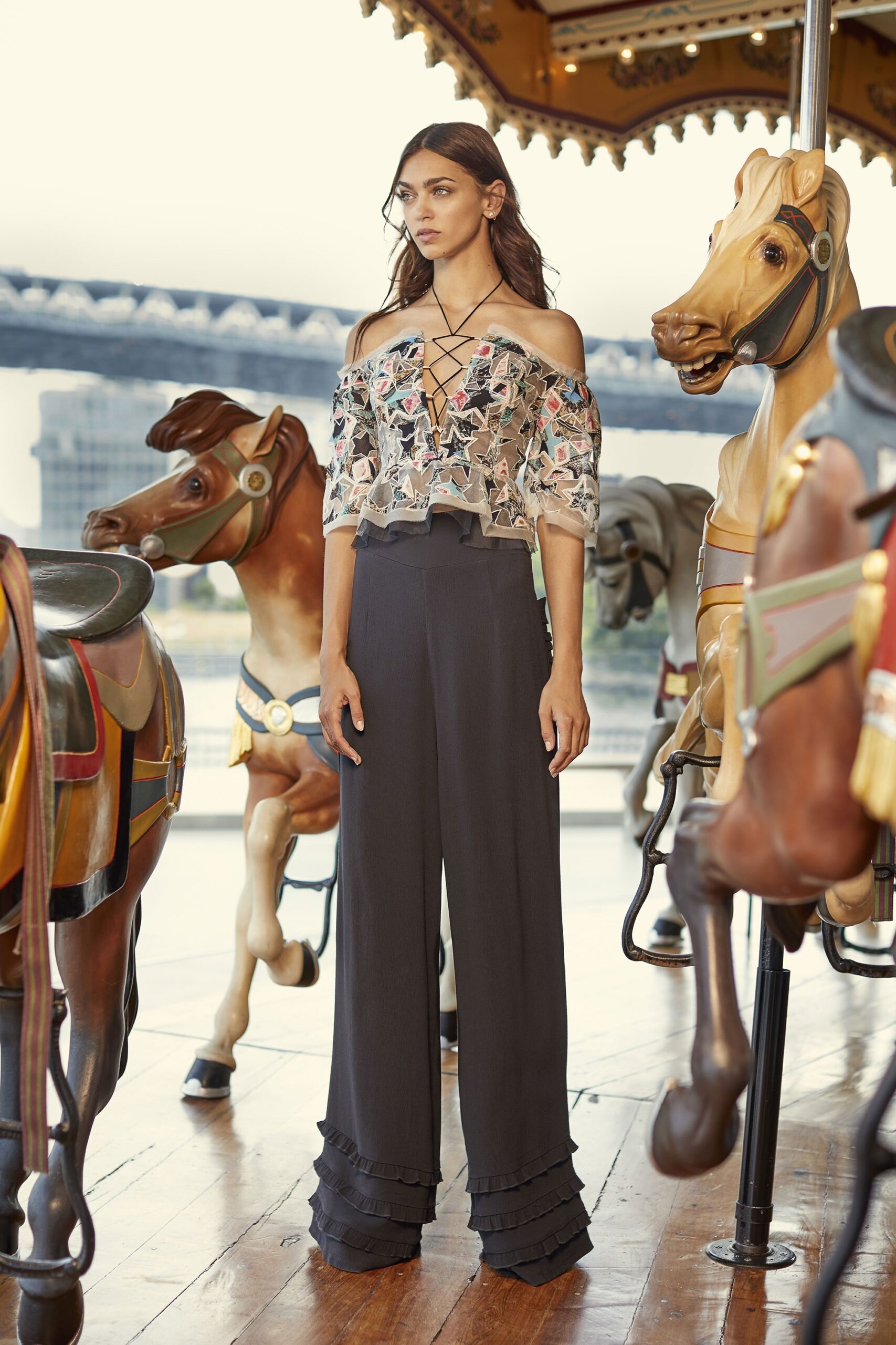 Nicole Miller Resort 18 Look 8