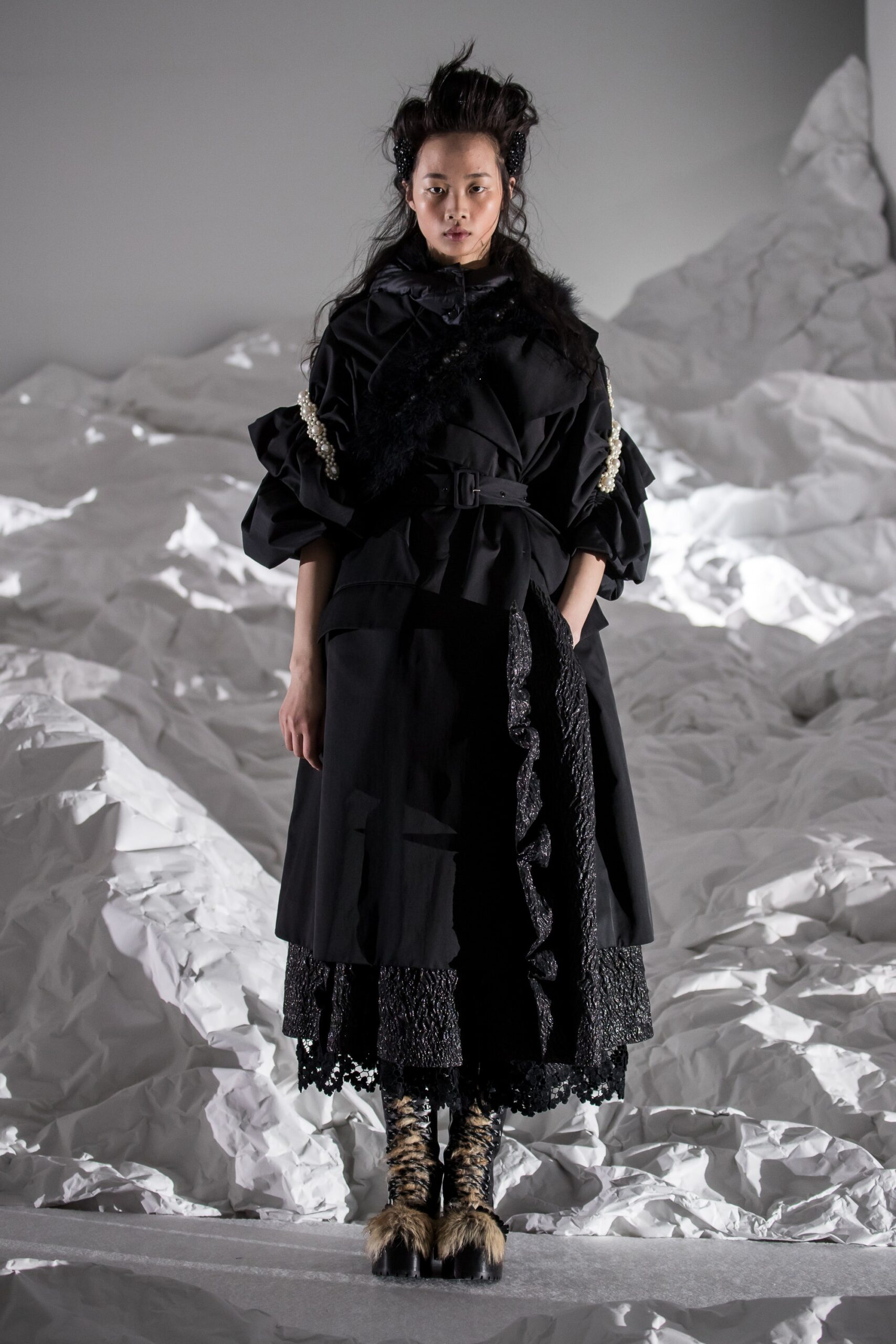 Moncler 4 Simone Rocha F/W 18 Look 9
