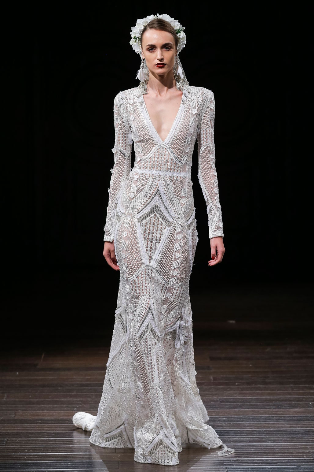 Naeem Khan F/W 18 Bridal Look 10