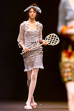 Moschino F/W 01 Look 8