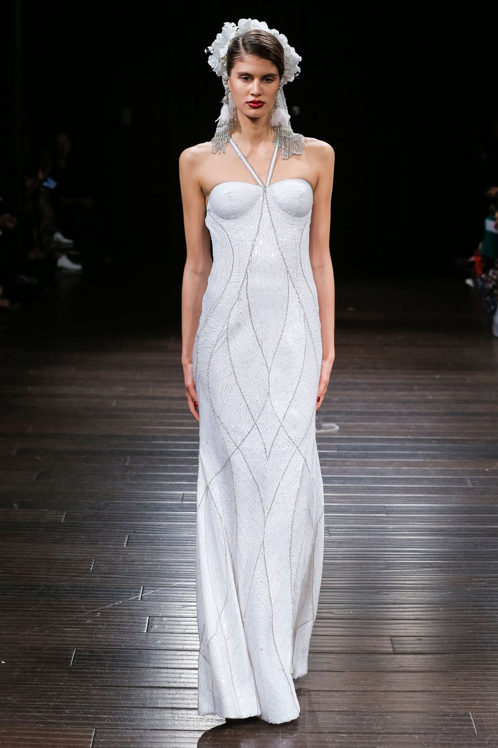 Naeem Khan F/W 18 Bridal Look 11
