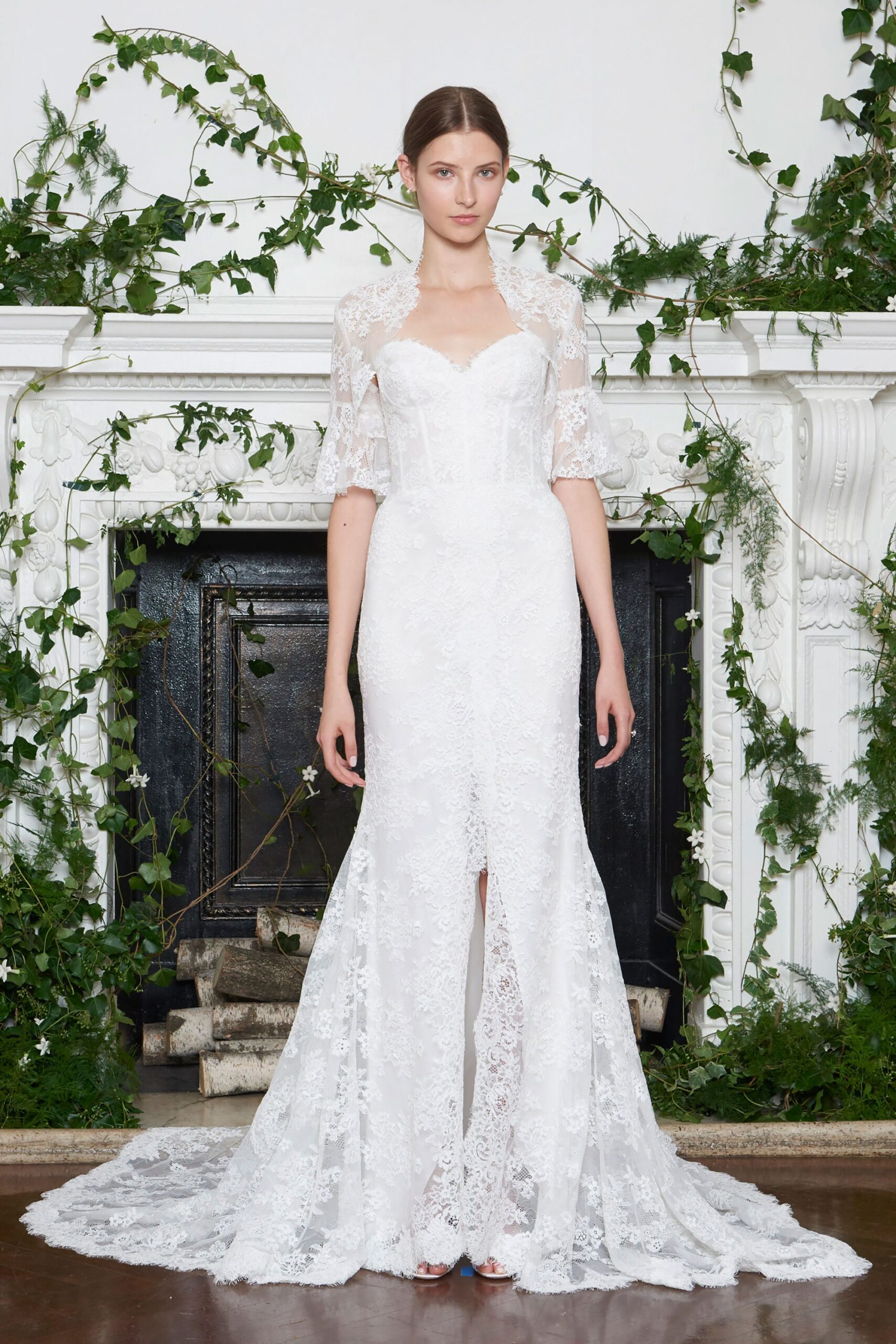 Monique Lhuillier F/W 18 Bridal Look 11
