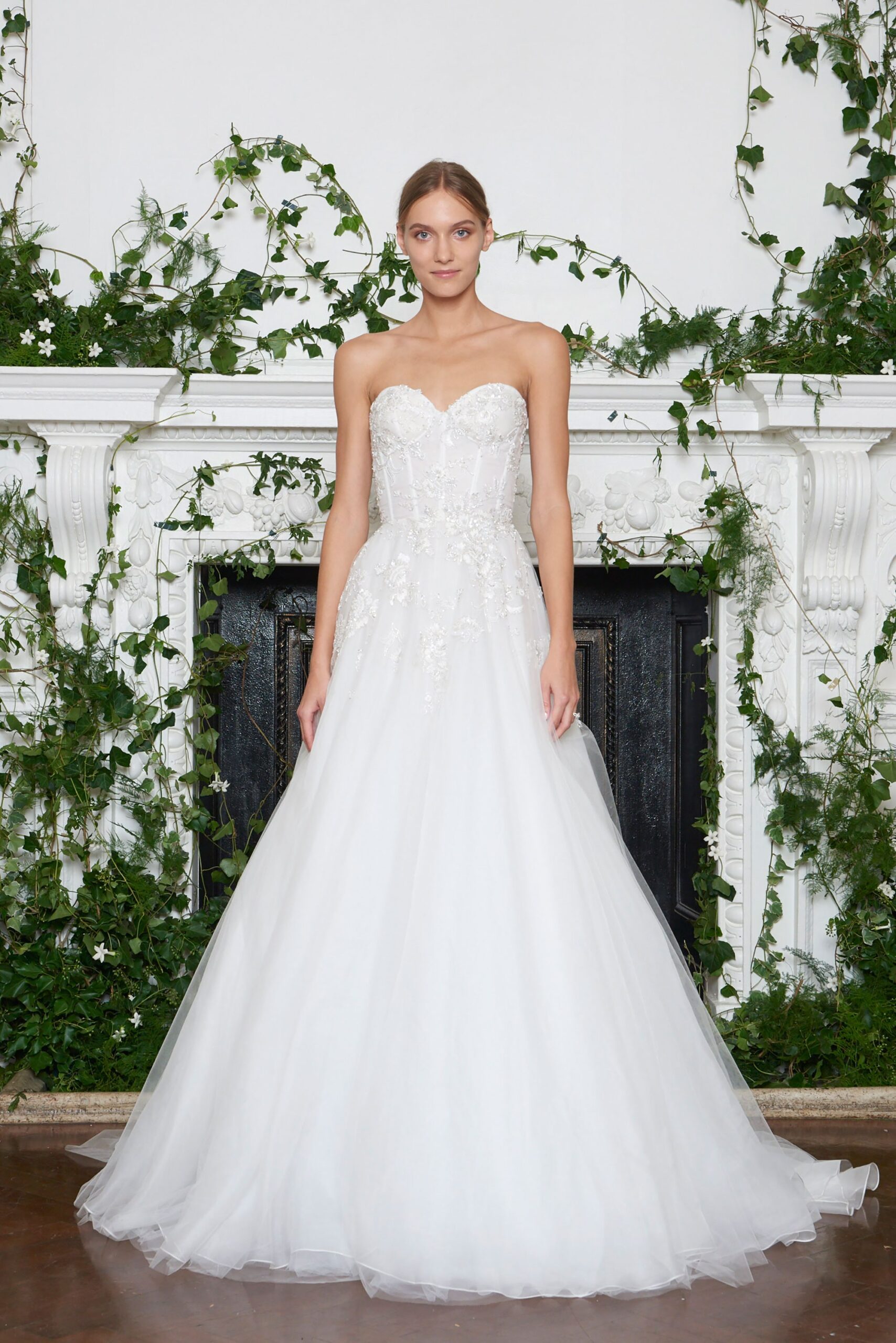 Monique Lhuillier F/W 18 Bridal Look 12