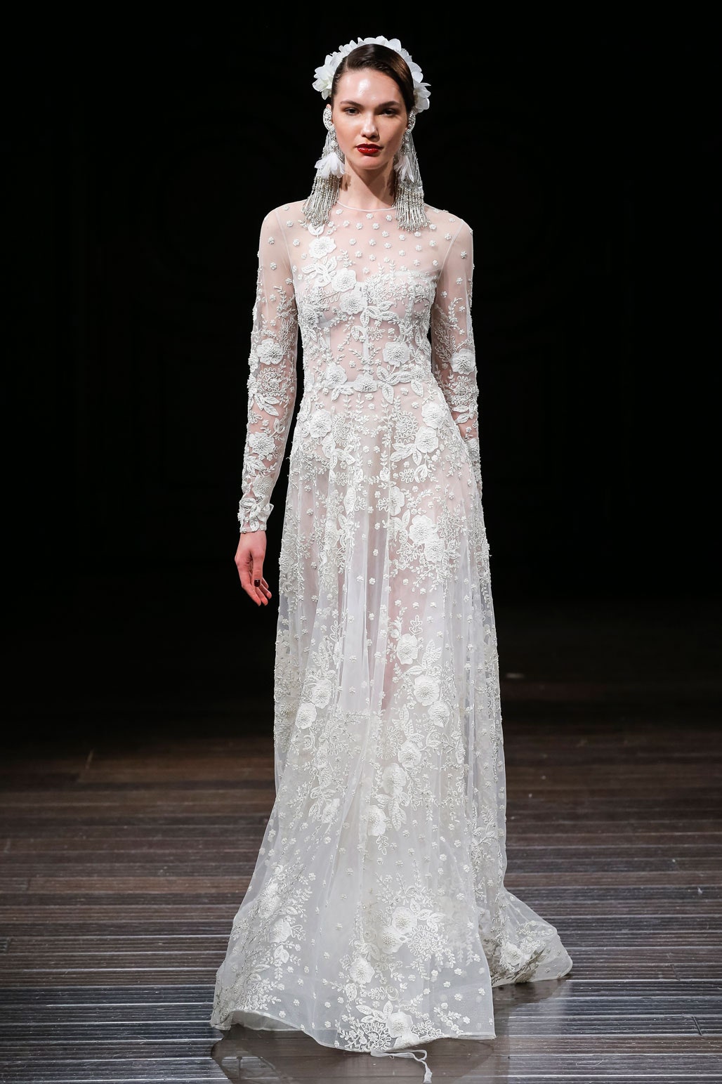 Naeem Khan F/W 18 Bridal Look 13